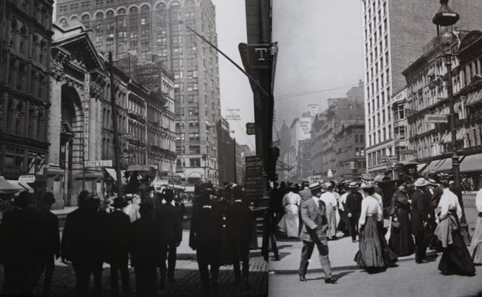 100年前のニューヨーク