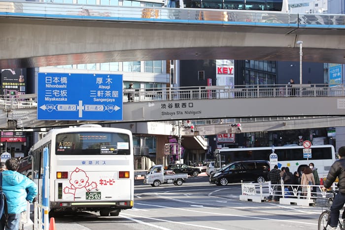 松陰神社前は渋谷駅からバス1本
