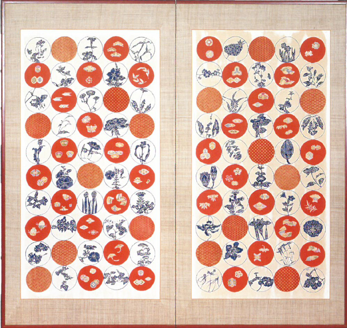 芹沢銈介 小作品 カレンダー 1968 - 版画