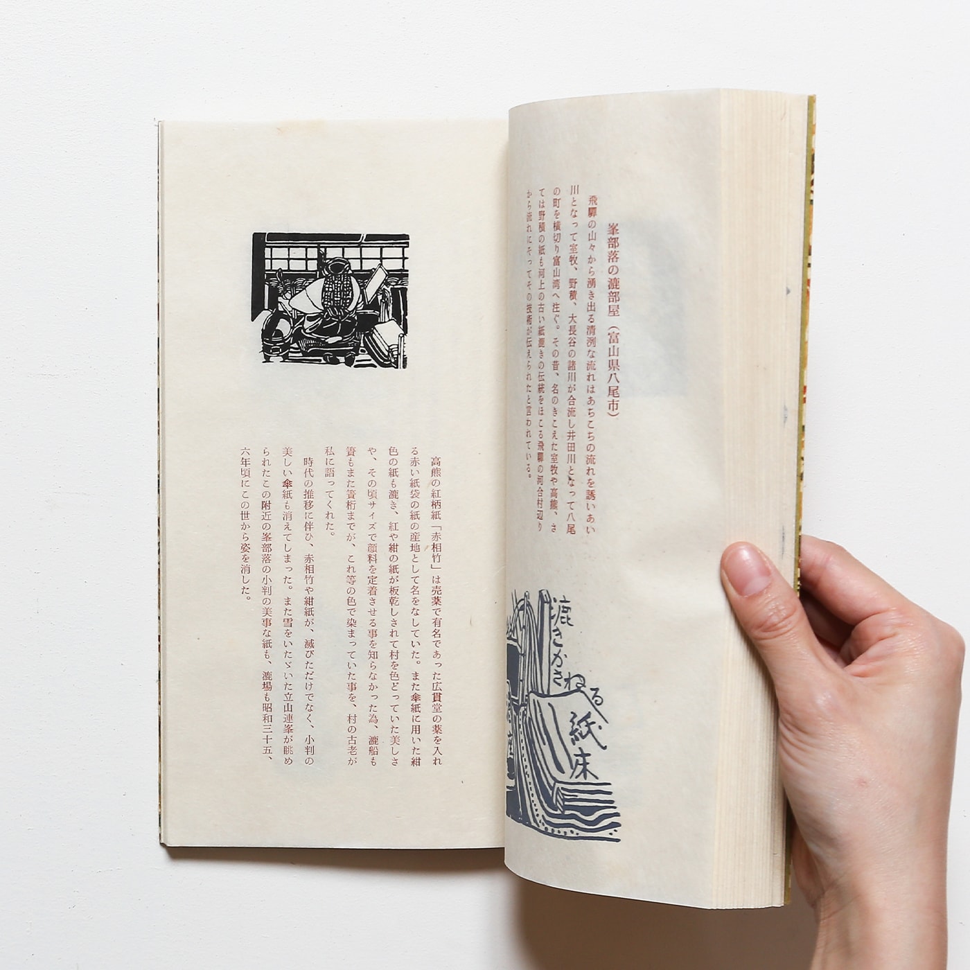 P2-2 紙の旅 後藤清吉郎 美術出版社 昭和39年 6月1日 限定300部 和紙 