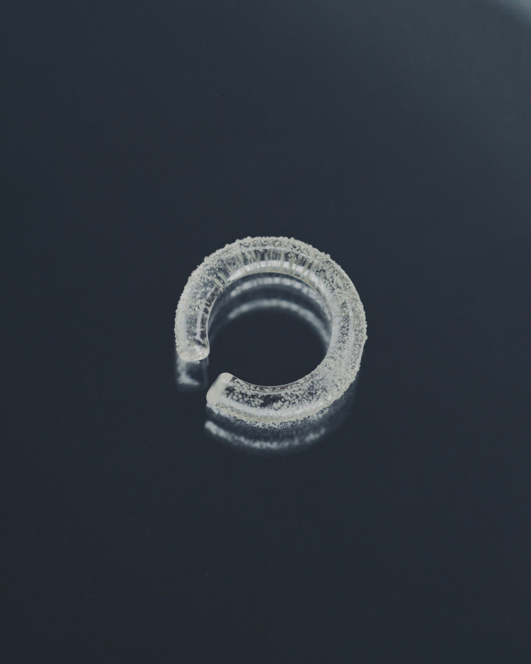 EXCAVATION Single Ear Cuff JADE | SIRI SIRI