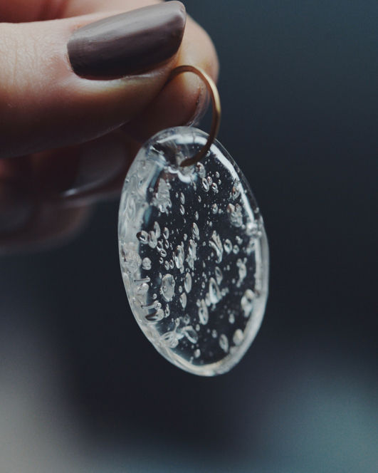 HOTOLI Earrings Oval Bubble | SIRI SIRI
