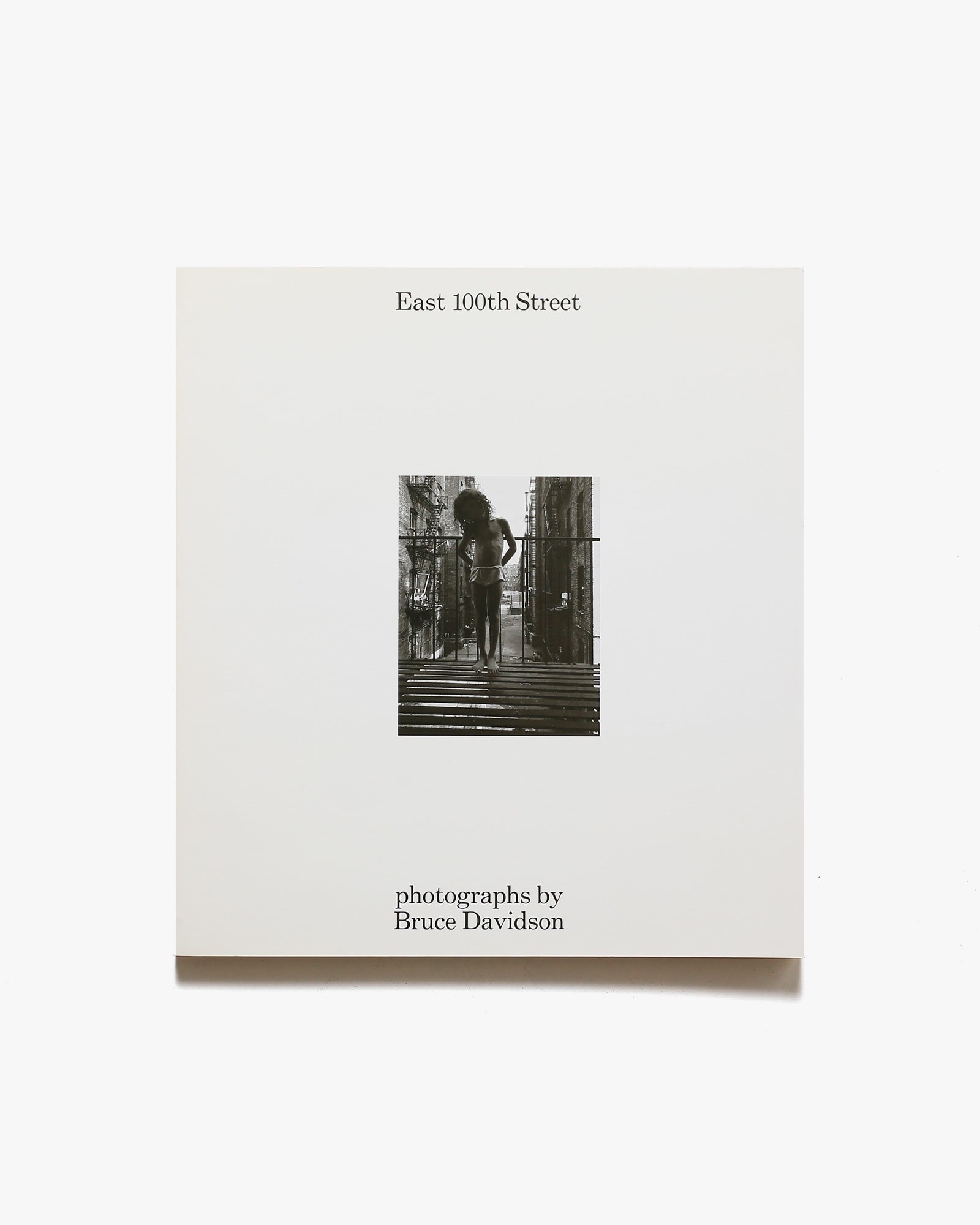 East 100th Street | Bruce Davidson ブルース・デビッドソン写真集 | nostos books ノストスブックス