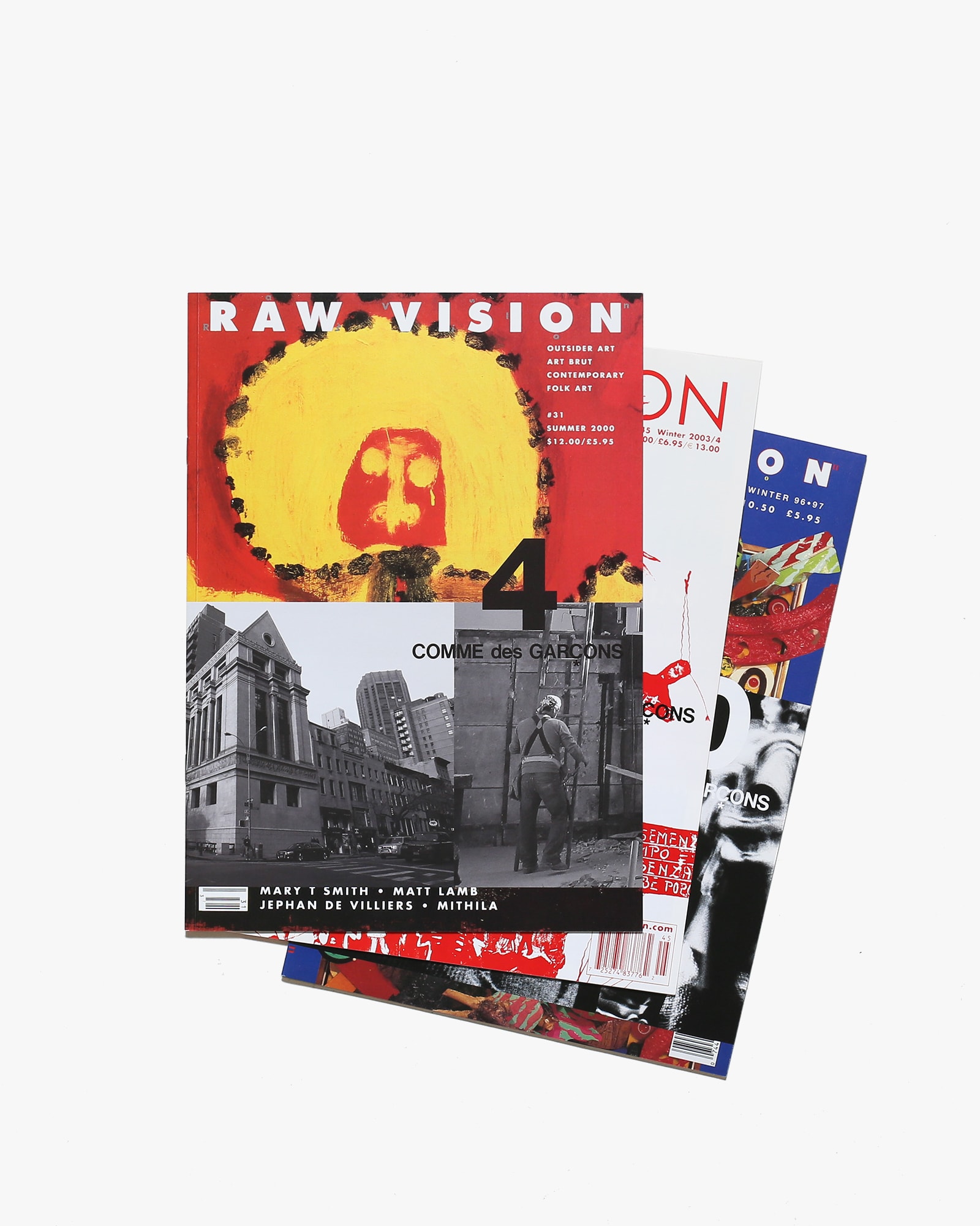 コム・デ・ギャルソン DM 2014 3冊セット Raw Vision