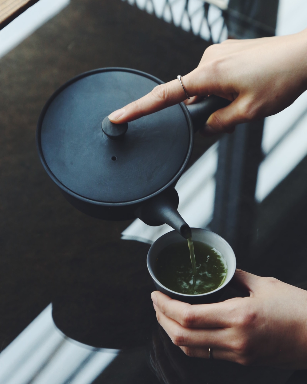 Sencha 320 急須 黒練 | 南景製陶園 | nostos books ノストス
