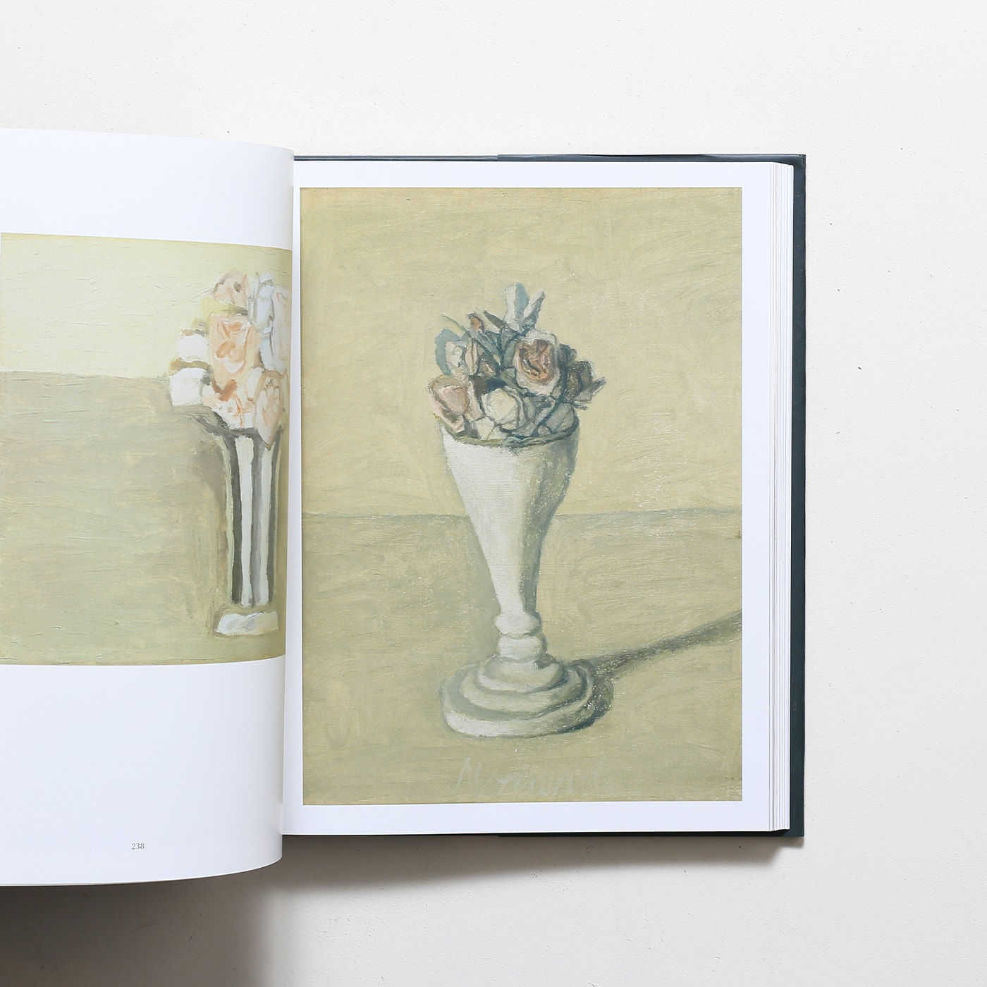 最新海外Giorgio Morandi、Natura morta、希少画集より、新品額装付、送料込み、iafa 静物画