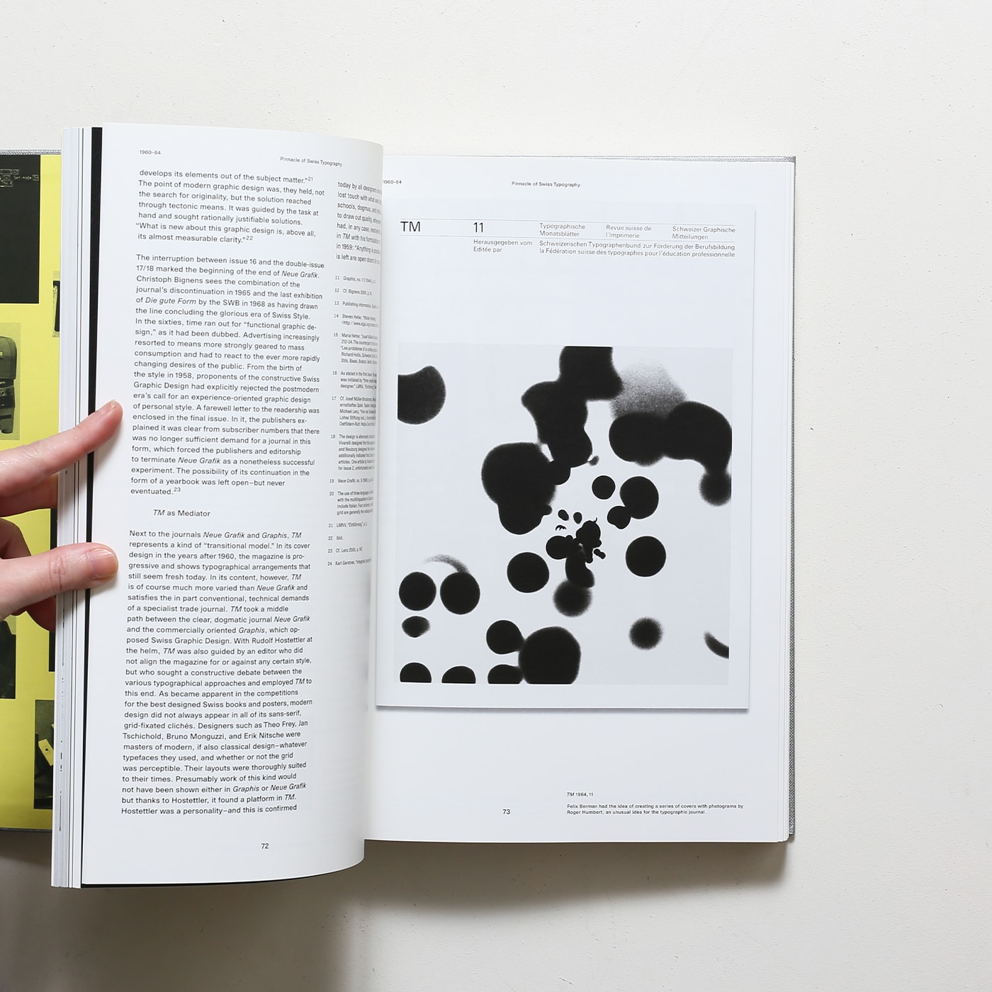 30 Years of Swiss Typographic Discourse in the Typografische Monatsblatter:  TM RSI SGM 1960-90