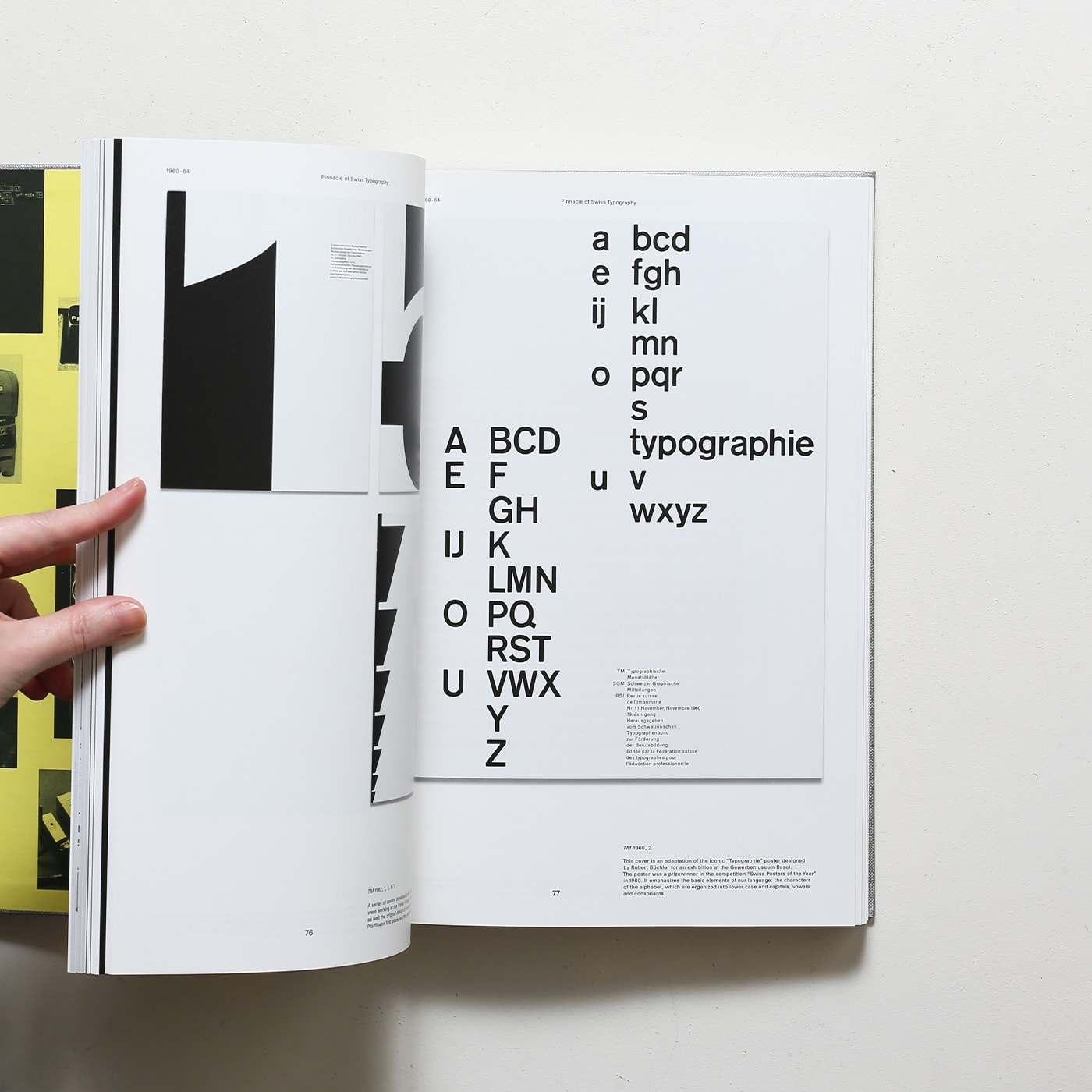 30 Years of Swiss Typographic Discourse in the Typografische Monatsblatter:  TM RSI SGM 1960-90