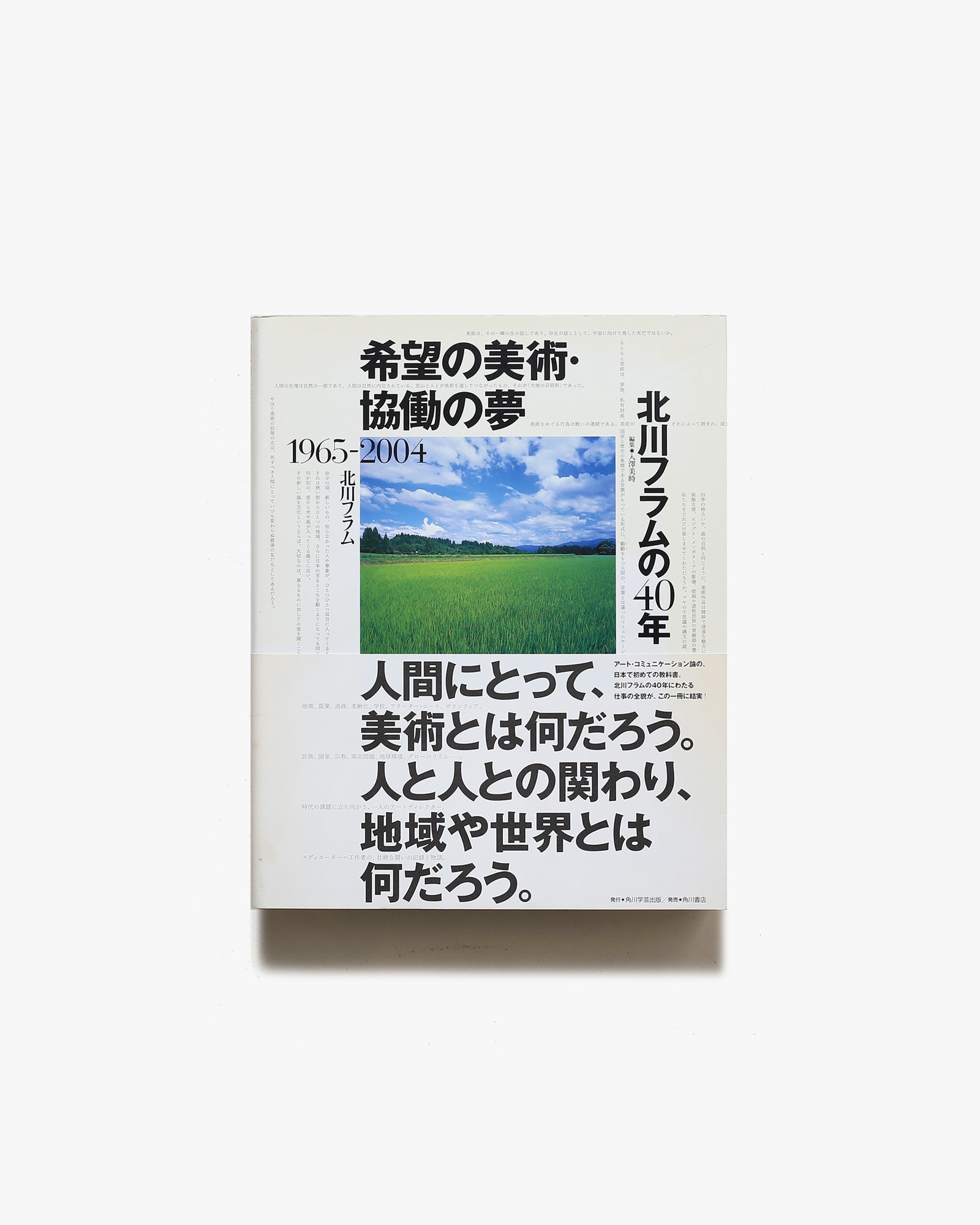 希望の美術・協働の夢 北川フラムの40年 1965-2004 | nostos books ...