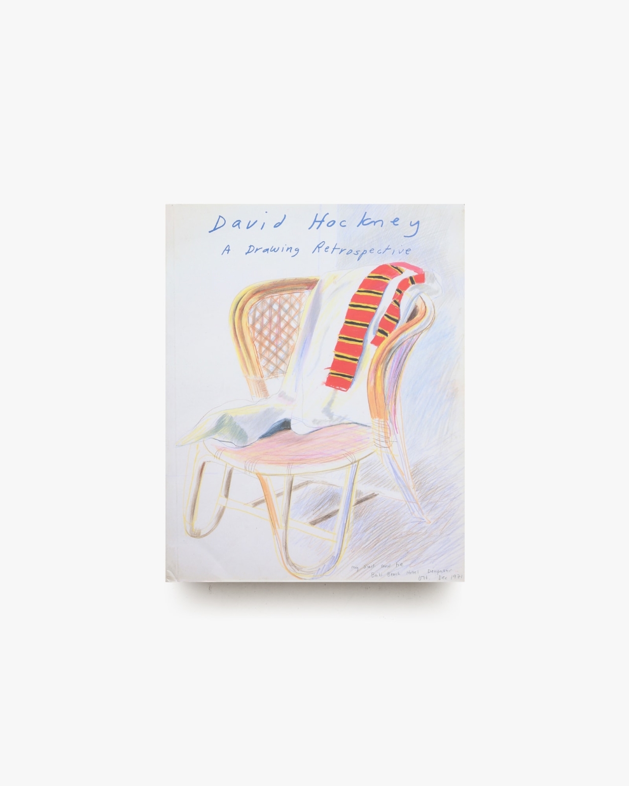 David Hockney: A Drawing Retrospective ペーパーバック版