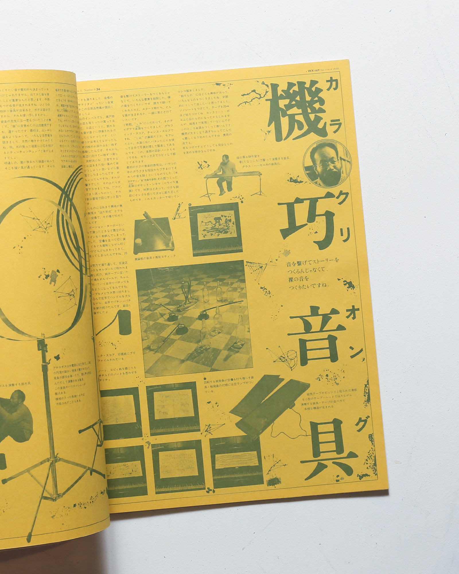 季刊 ダヴレクシィー WX-raY 創刊準備号 | 羽良多平吉、大類信