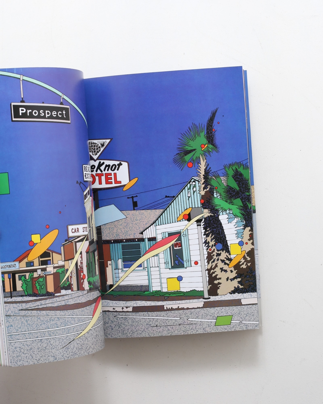 本当に信頼出来る店 On The Sunny Street | 鈴木英人、片岡義男 | nostos books 画集
