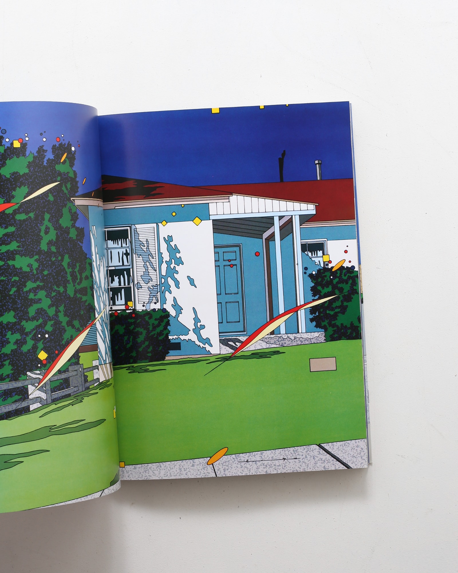 On The Sunny Street | 鈴木英人、片岡義男 | nostos books