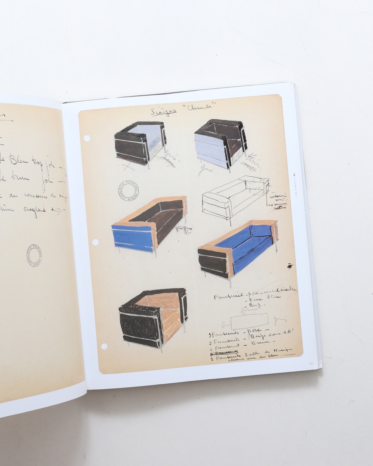 Charlotte Perriand: Livre de Bord, 1928-1933 | シャルロット