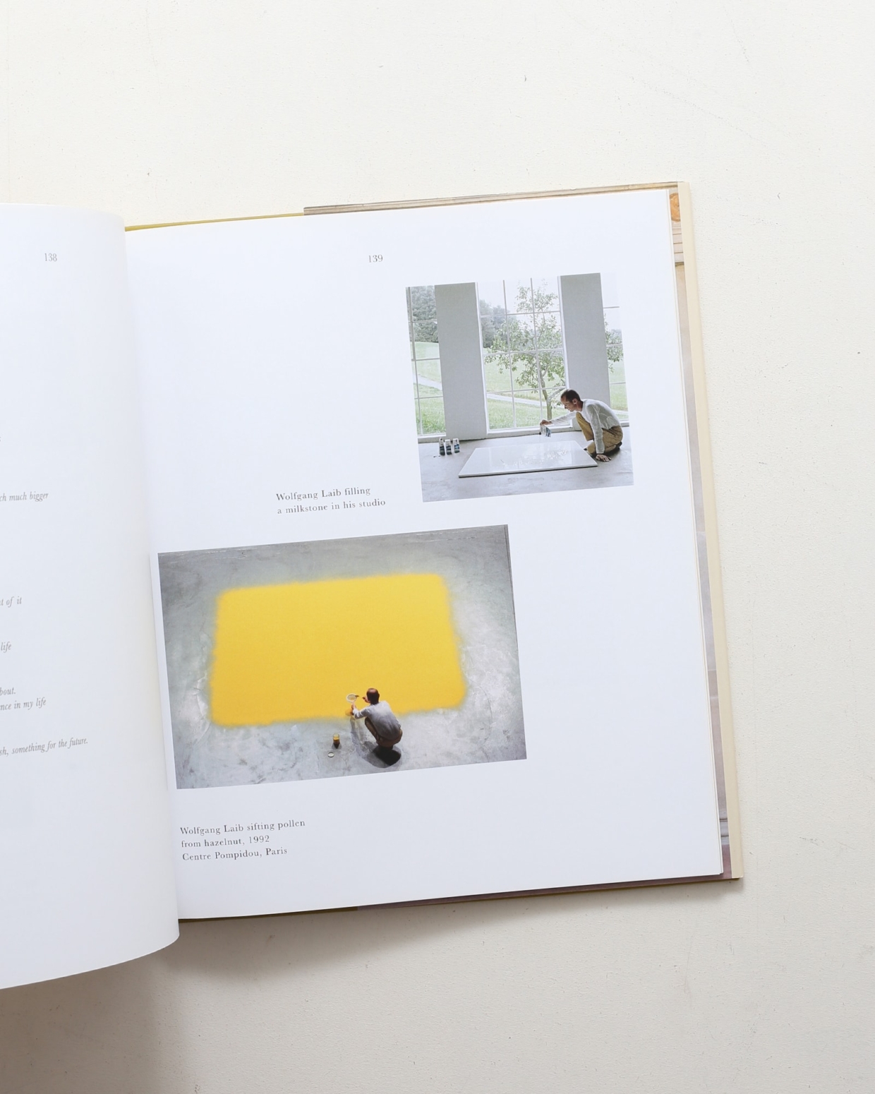 Wolfgang Laib in Florence: Without Time, Without Space