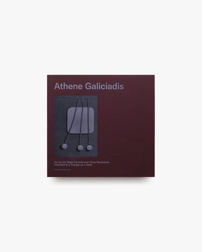 Athene Galiciadis: An Acrylic Glass Pyramid and Three Pendulums Attached to a Triangle on a Table