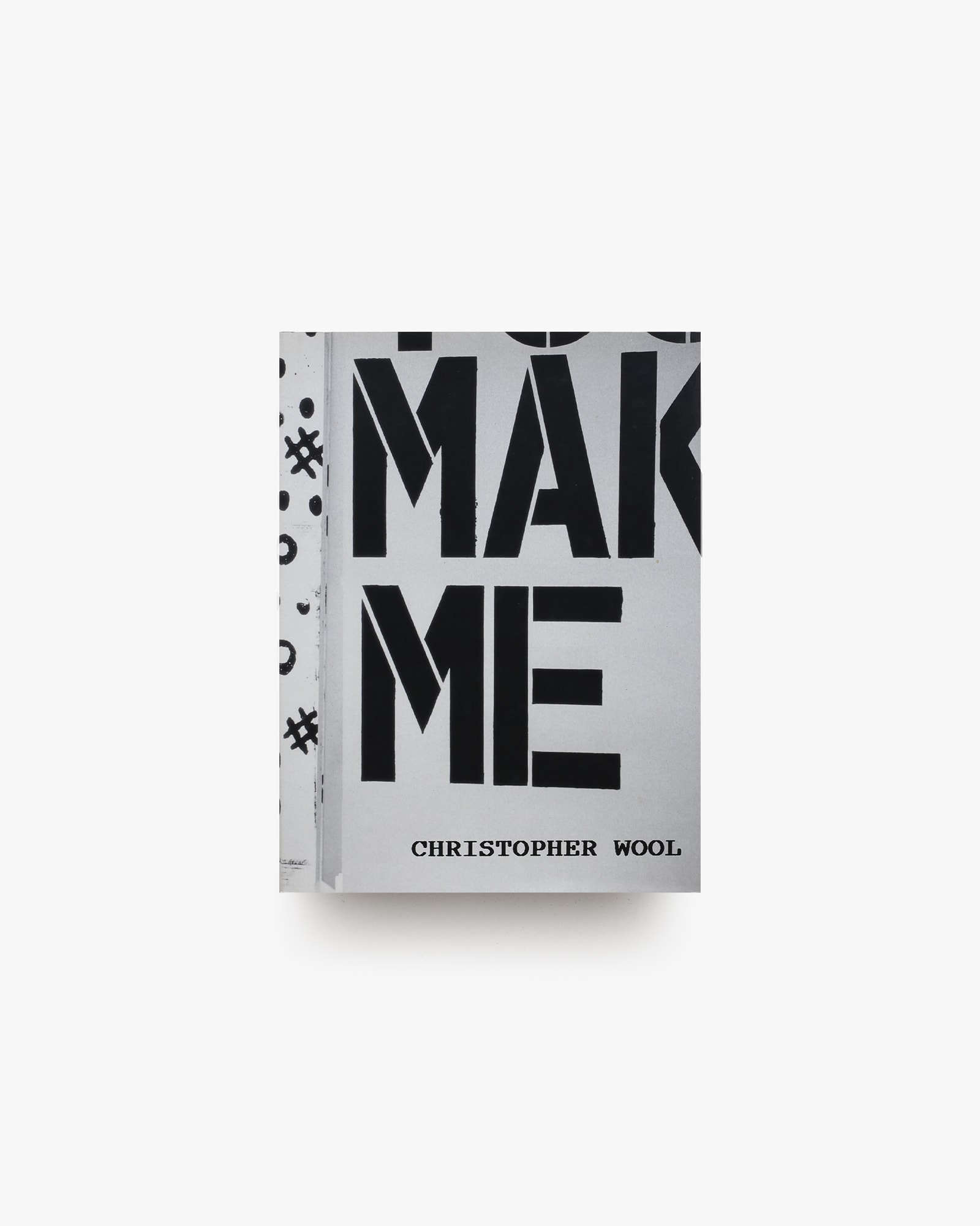 クリストファーウールChristopherWool画集（カバーはポスターへ展開可 Christopher Wool - Christopher Wool