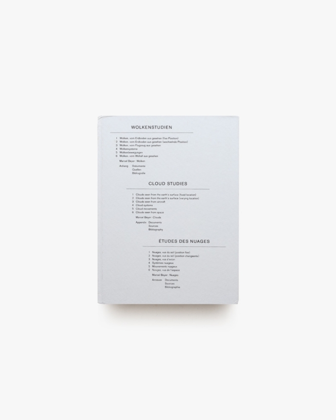 Cloud Studies | Marcel Beyer