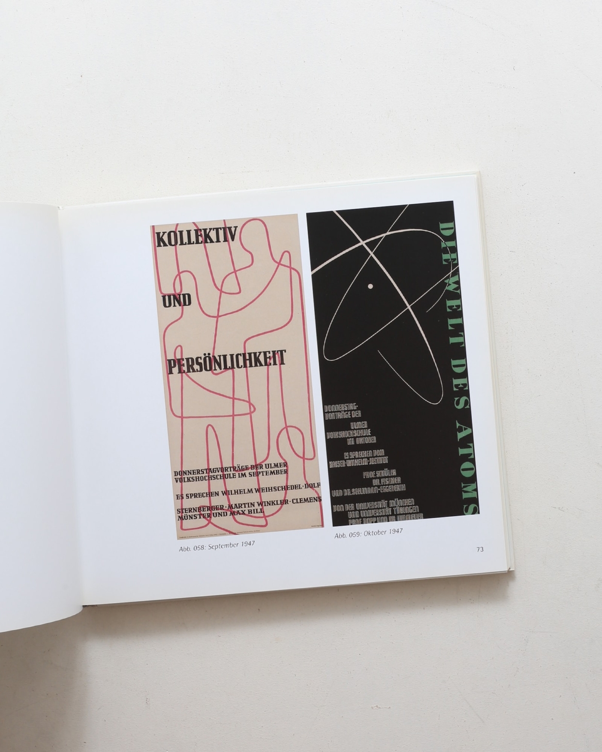 Otl Aicher: 328 Plakate fur die Ulmer Volkshochschule | nostos