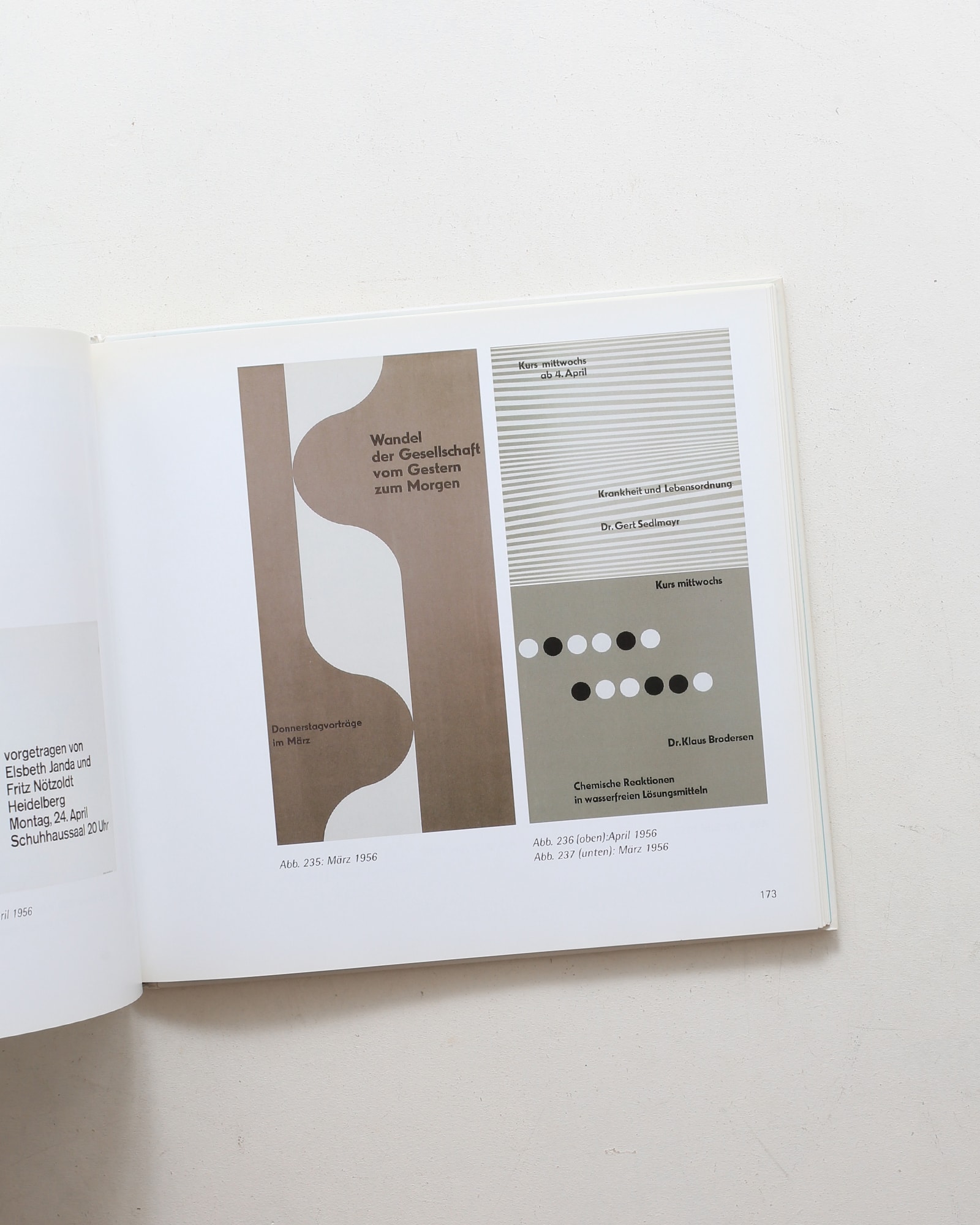 Otl Aicher: 328 Plakate fur die Ulmer Volkshochschule | nostos