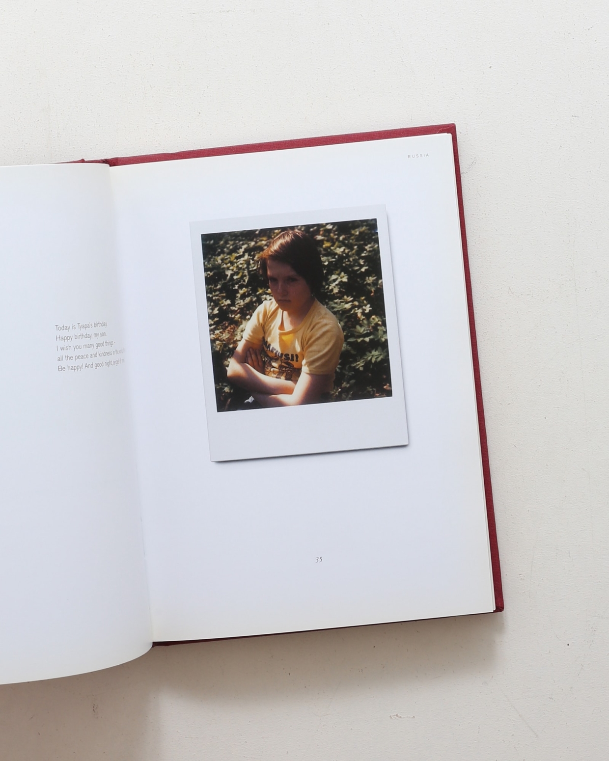 Instant Light: Tarkovsky Polaroids | nostos books ノストスブックス