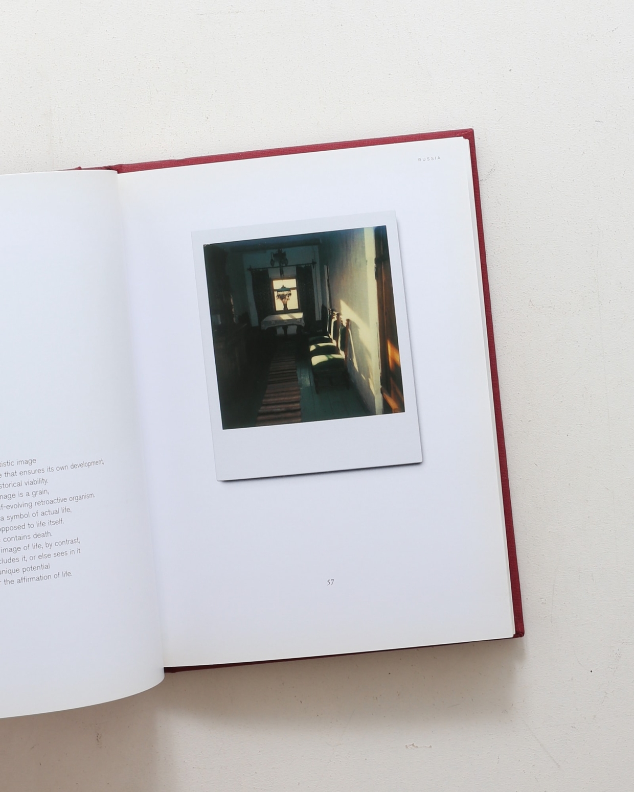 Instant Light: Tarkovsky Polaroids | nostos books ノストスブックス