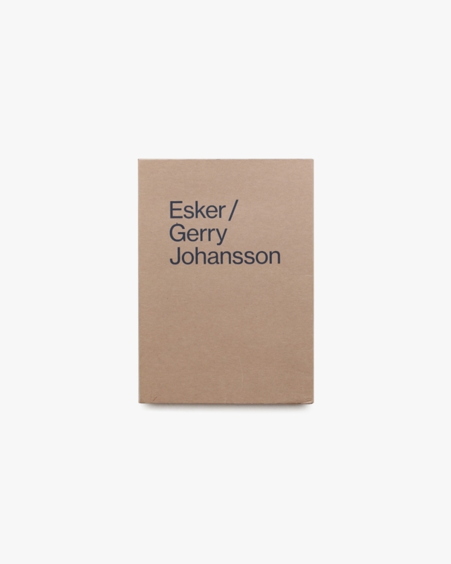 Esker | Gerry Johansson
