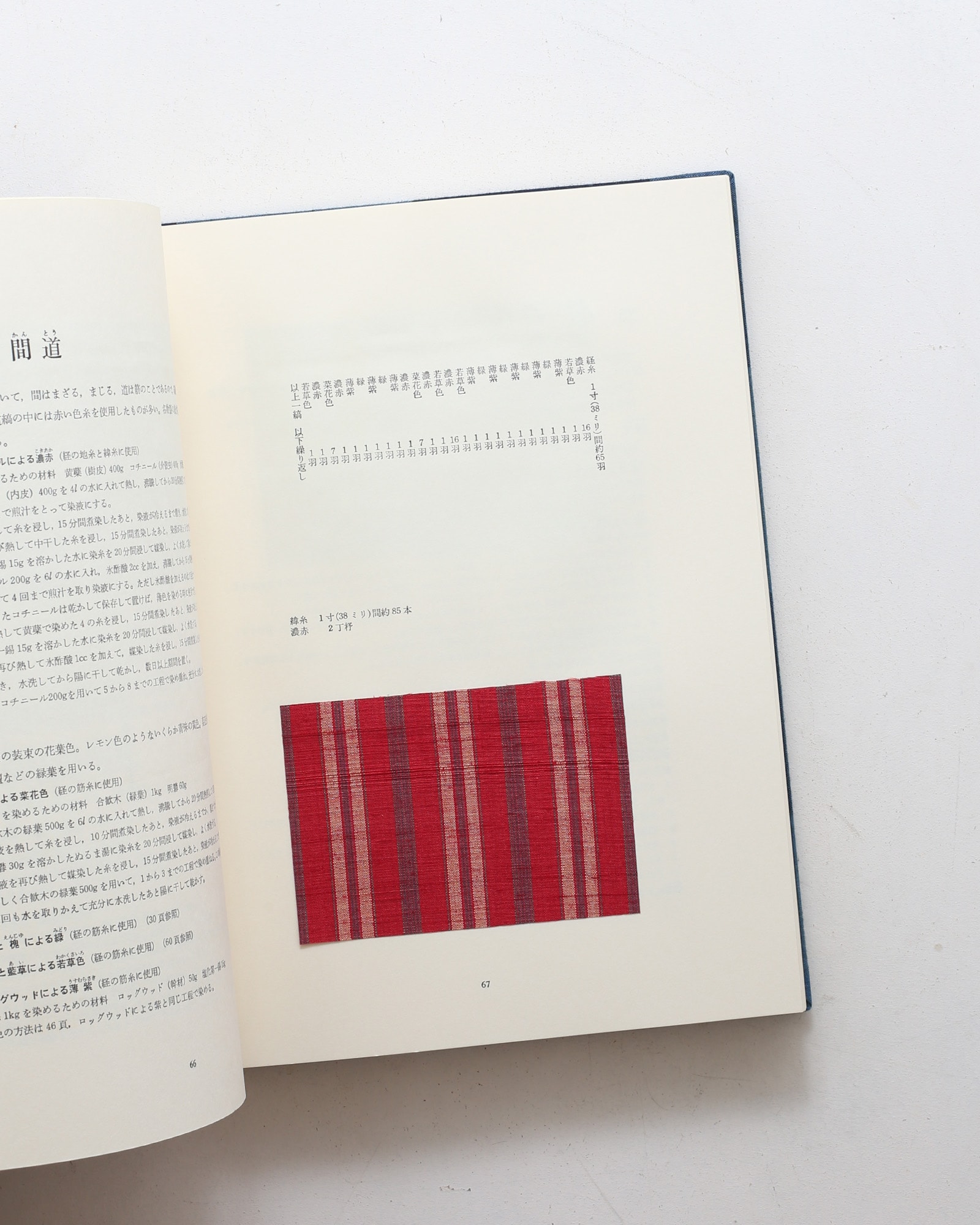 草木染 日本の縞 | 山崎青樹 | nostos books ノストスブックス