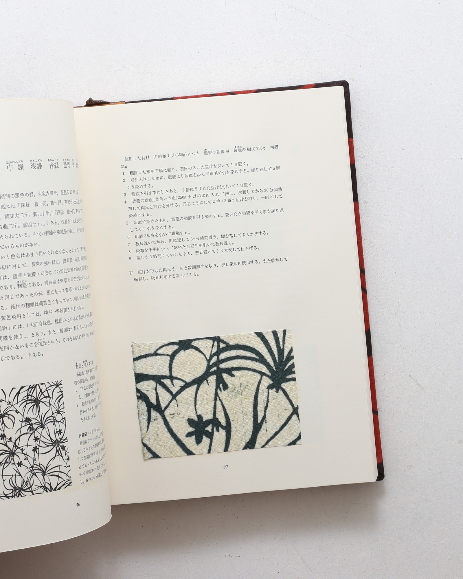 草木染 型染の色 | 山崎青樹 | nostos books ノストスブックス