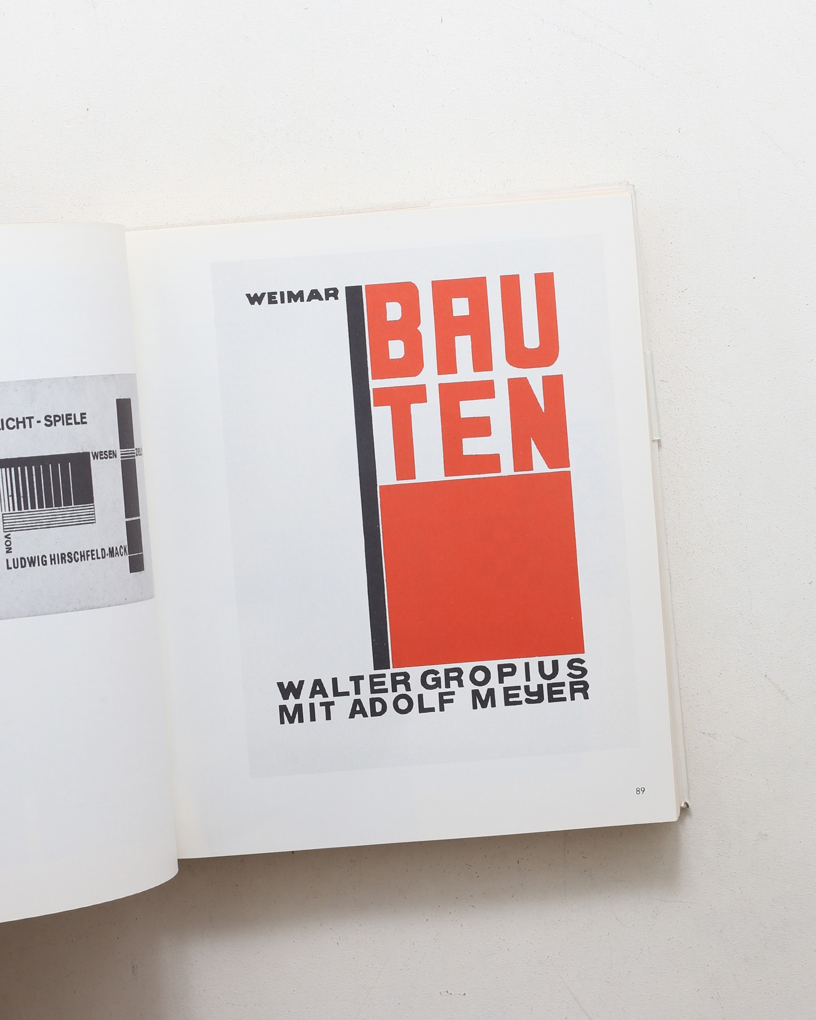 Bauhaus Typografie: Drucksachen, Typografie, Reklame