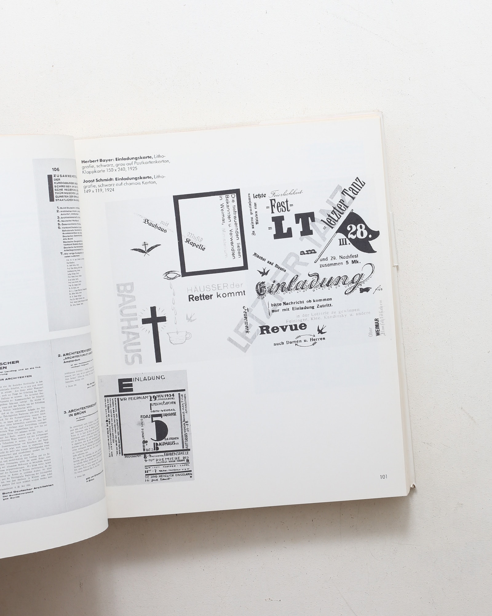 Bauhaus Typografie: Drucksachen, Typografie, Reklame