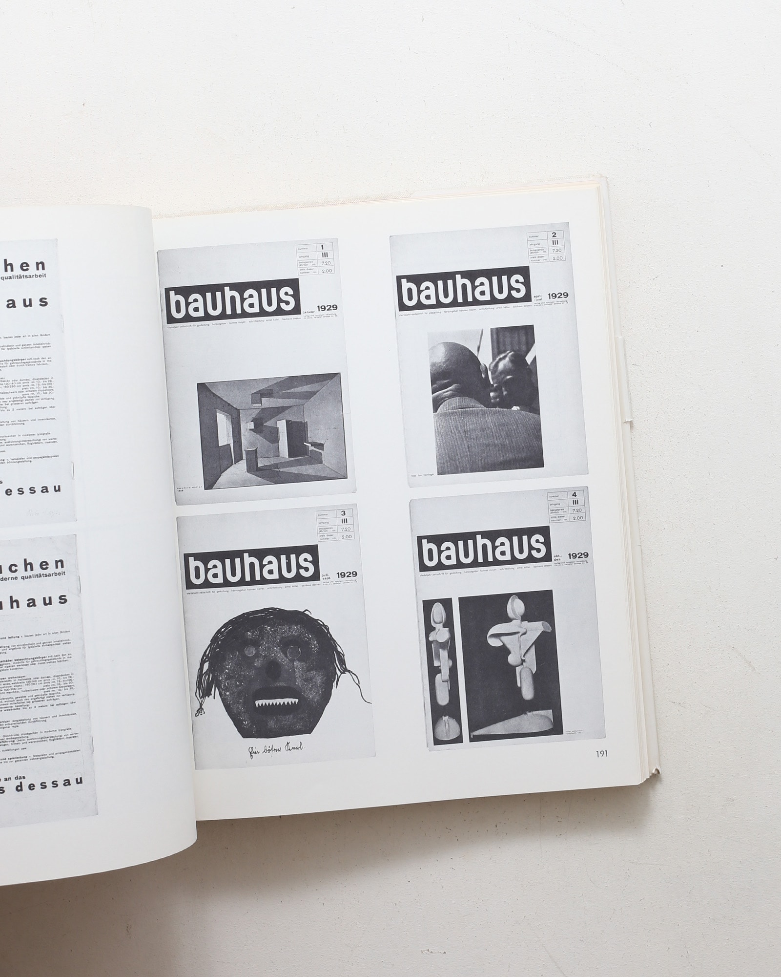 Bauhaus Typografie: Drucksachen, Typografie, Reklame