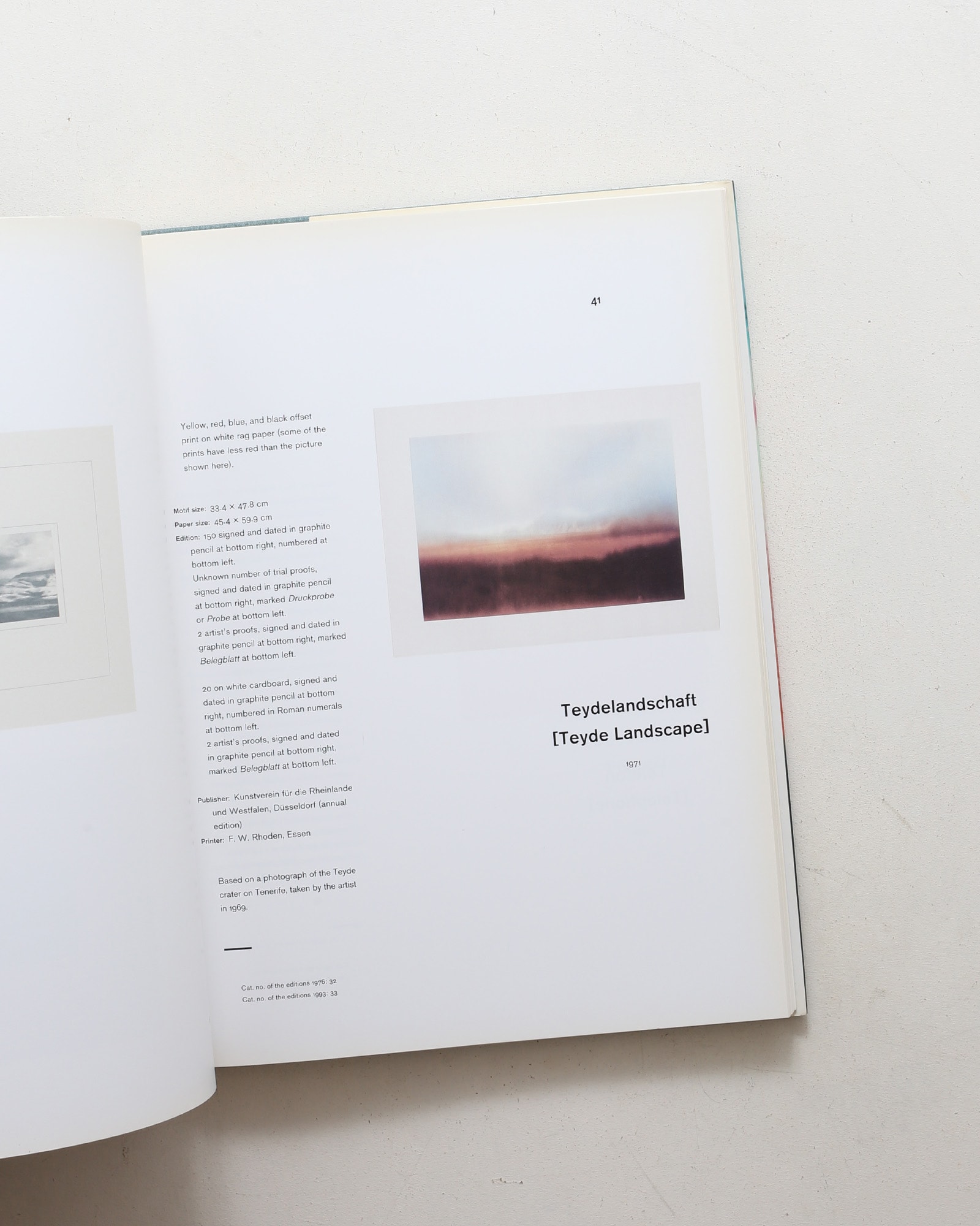 Gerhard Richter: Editions 1965-2004, Catalogue Raisonne