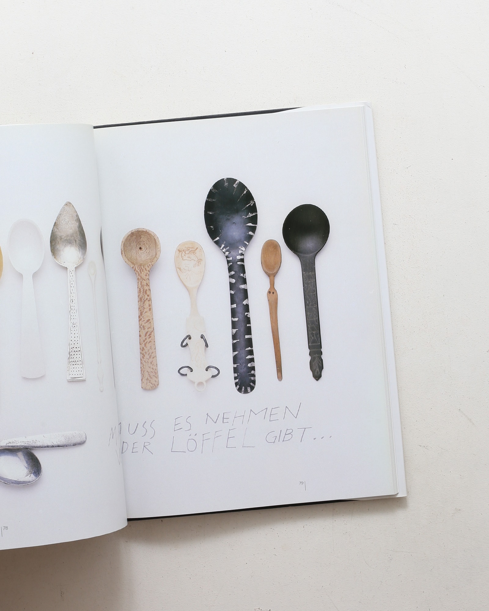Herbei, herbei, was Loffel sei... スプーンの本 Herbei, herbei, was Loffel sei | Hermann Junger | nostos books