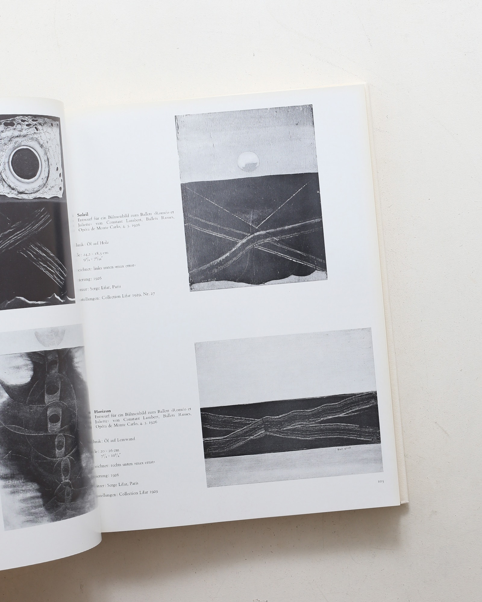 Max Ernst Oeuvre-Katalog: Werke 1925-1929