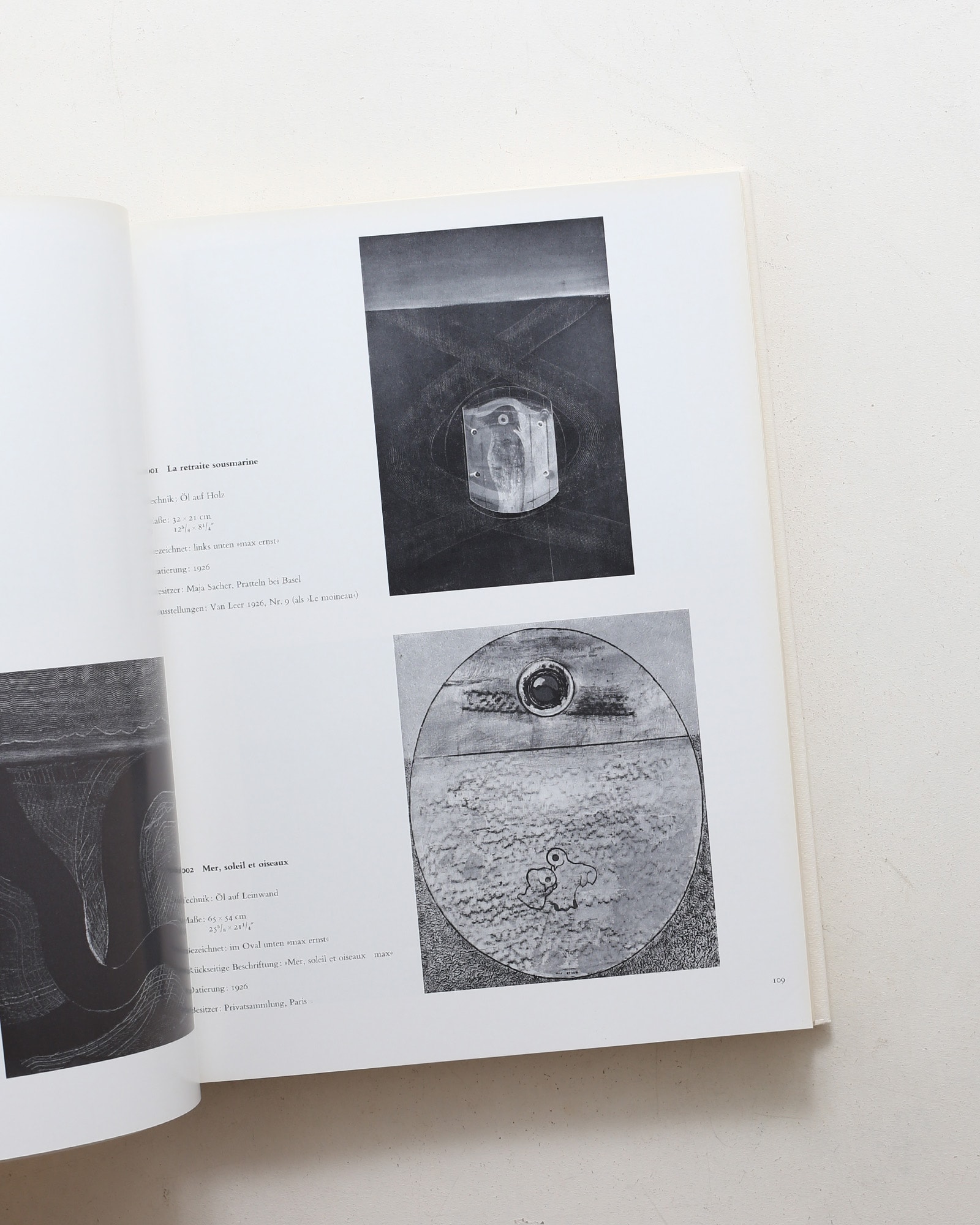 Max Ernst Oeuvre-Katalog: Werke 1925-1929
