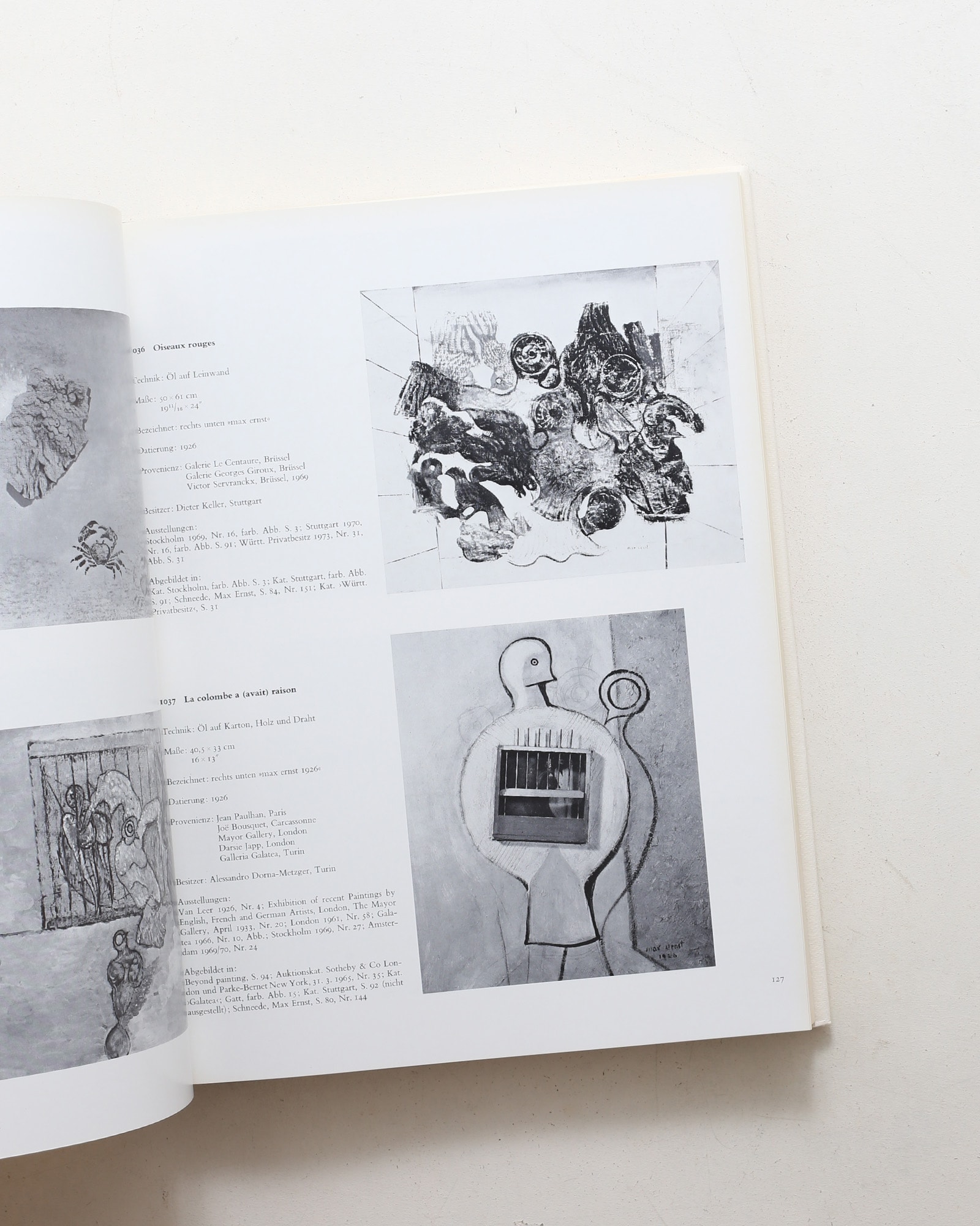 Max Ernst Oeuvre-Katalog: Werke 1925-1929