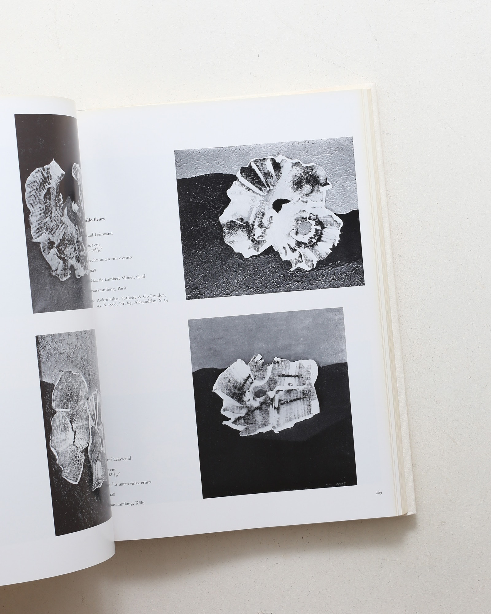 Max Ernst Oeuvre-Katalog: Werke 1925-1929