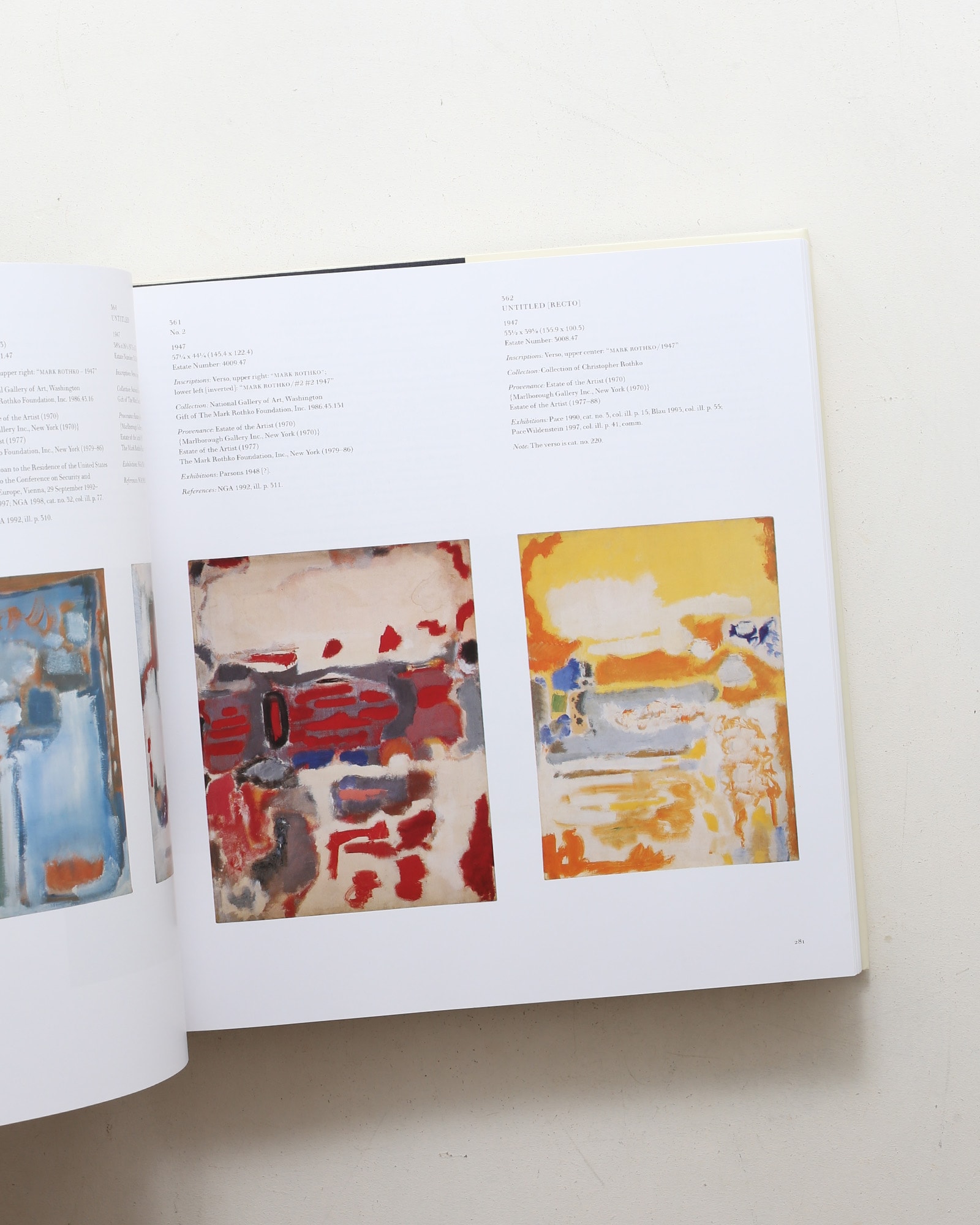 Mark Rothko: The Works on Canvas
