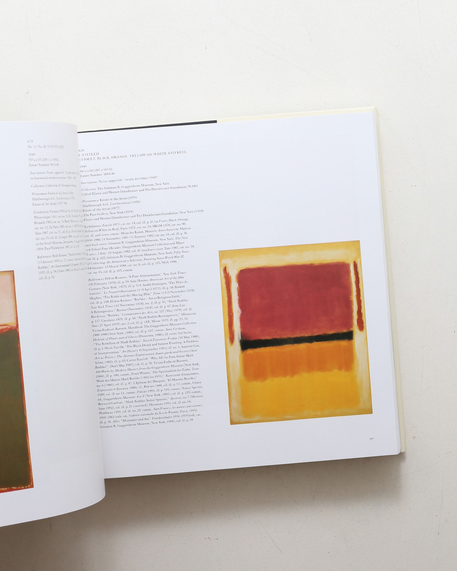 Mark Rothko: The Works on Canvas