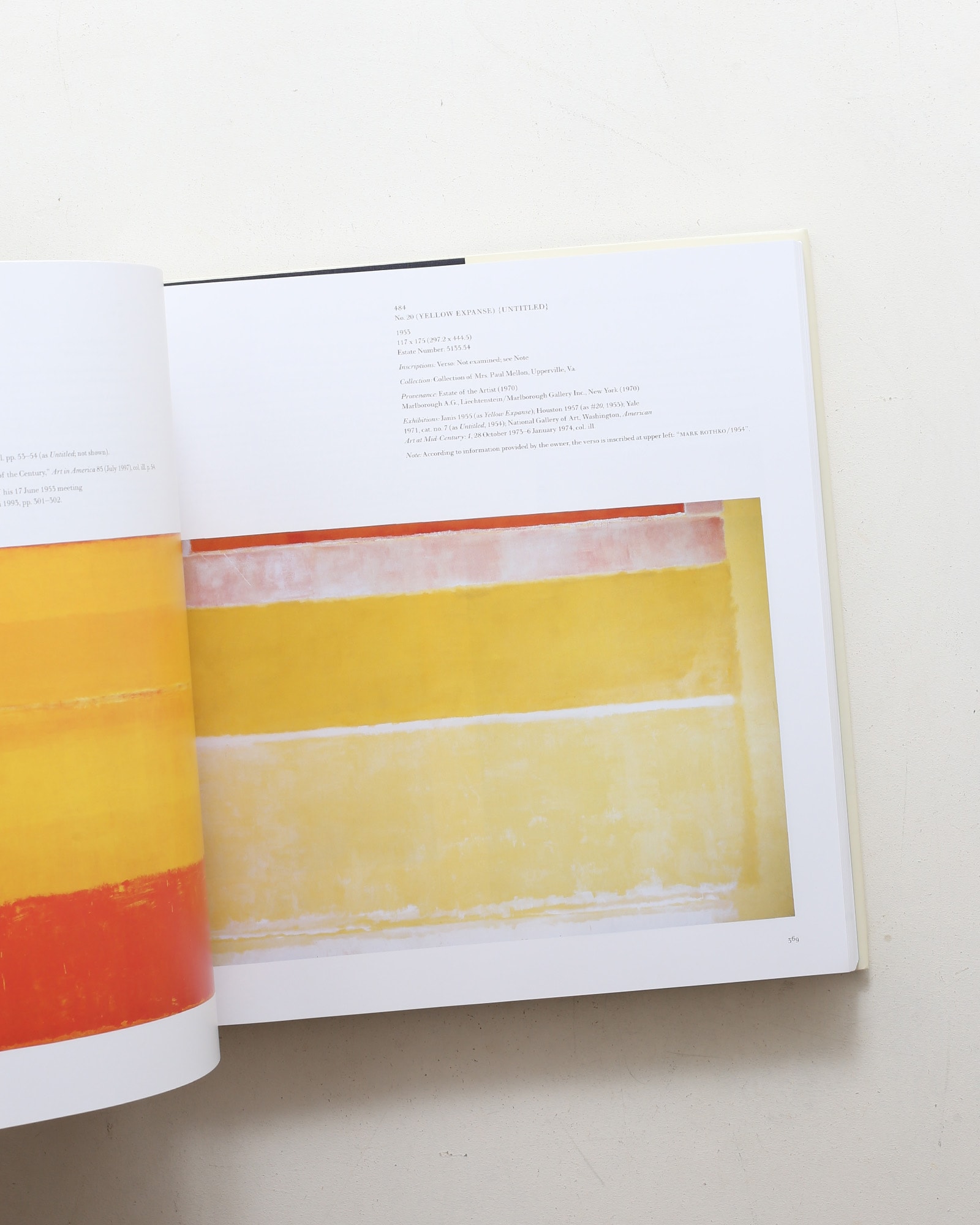 Mark Rothko: The Works on Canvas