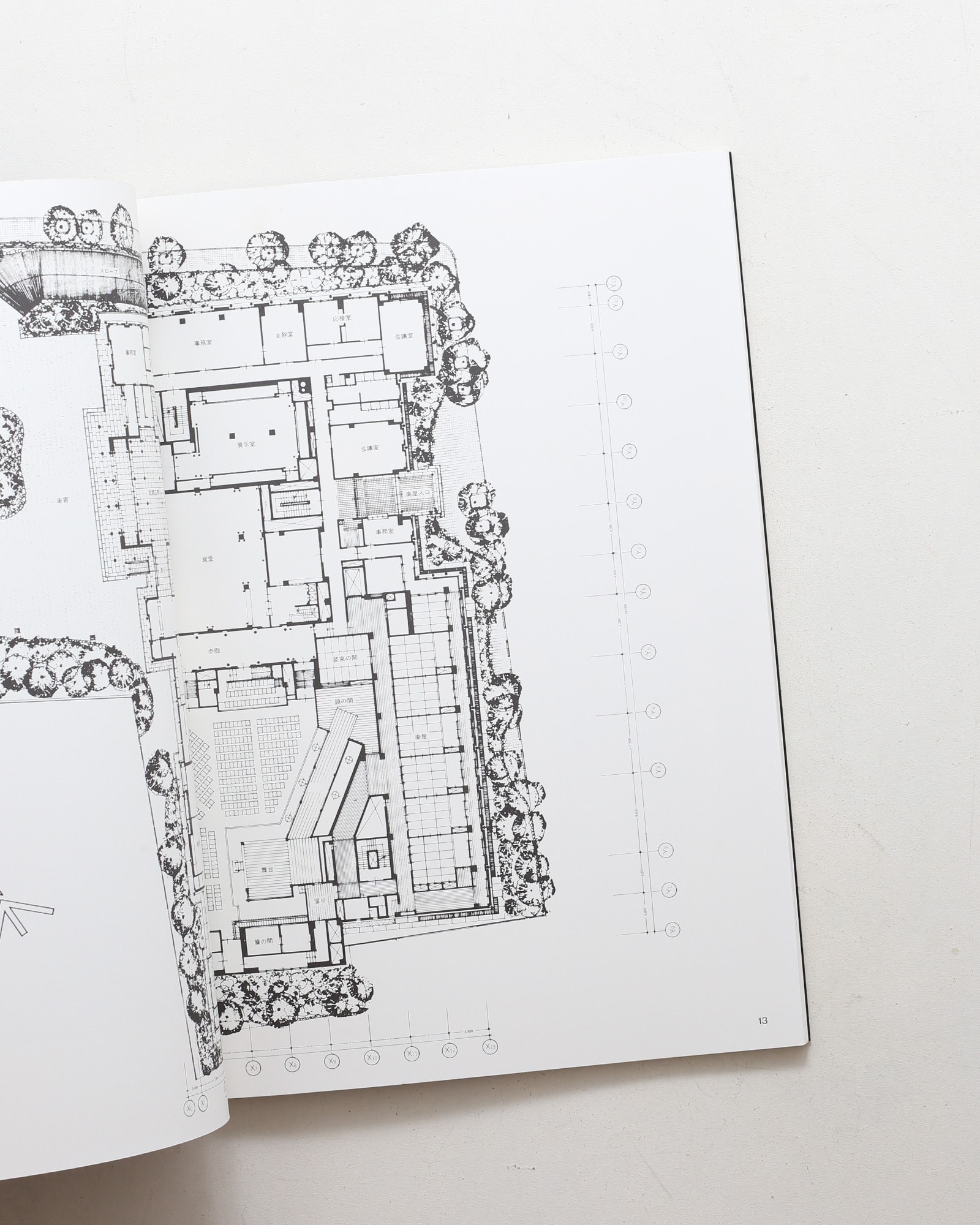 SPACE DRAWINGS 世界建築設計図集 7 大江宏：国立能楽堂