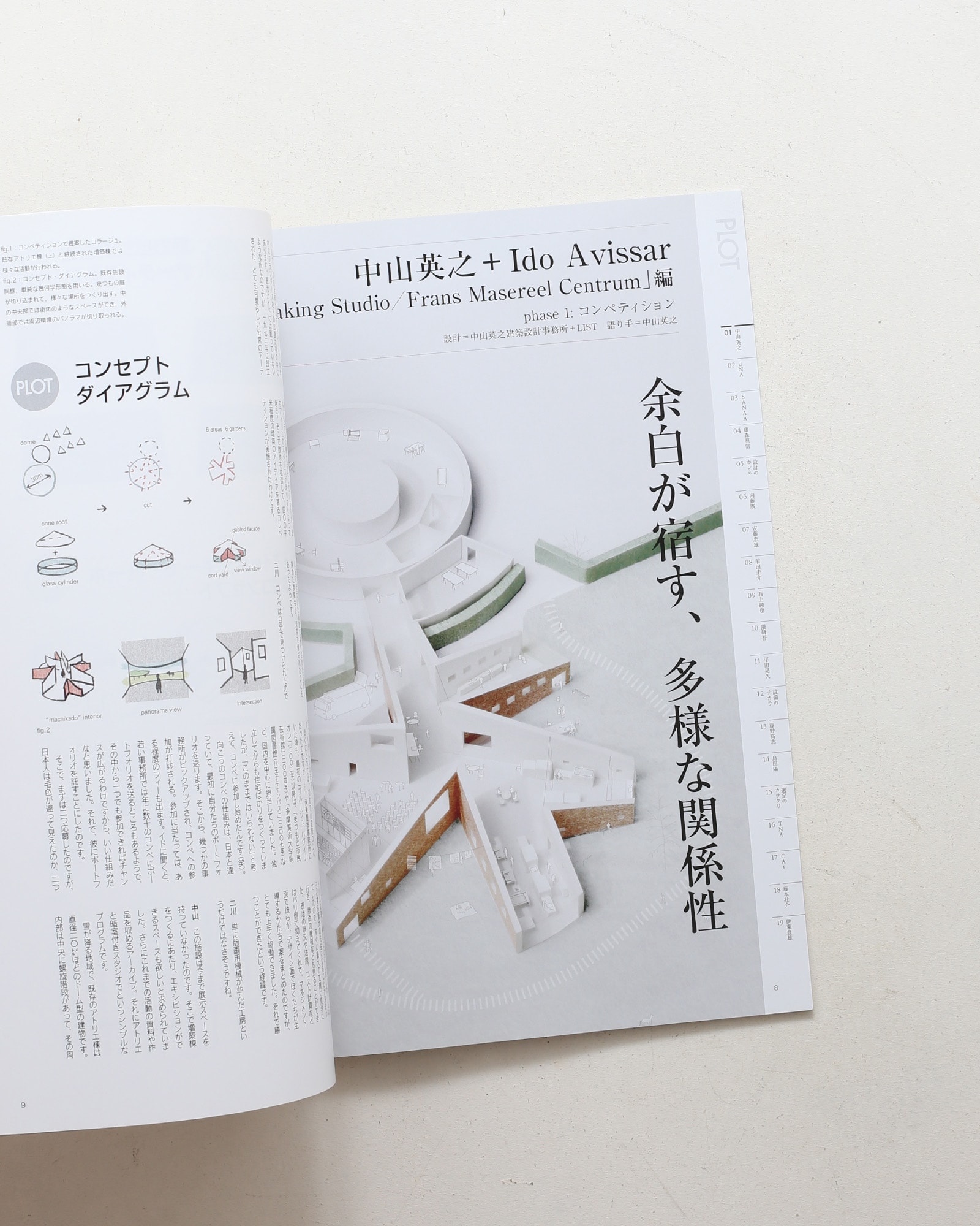 GA JAPAN 131 PLOT 設計のプロセス