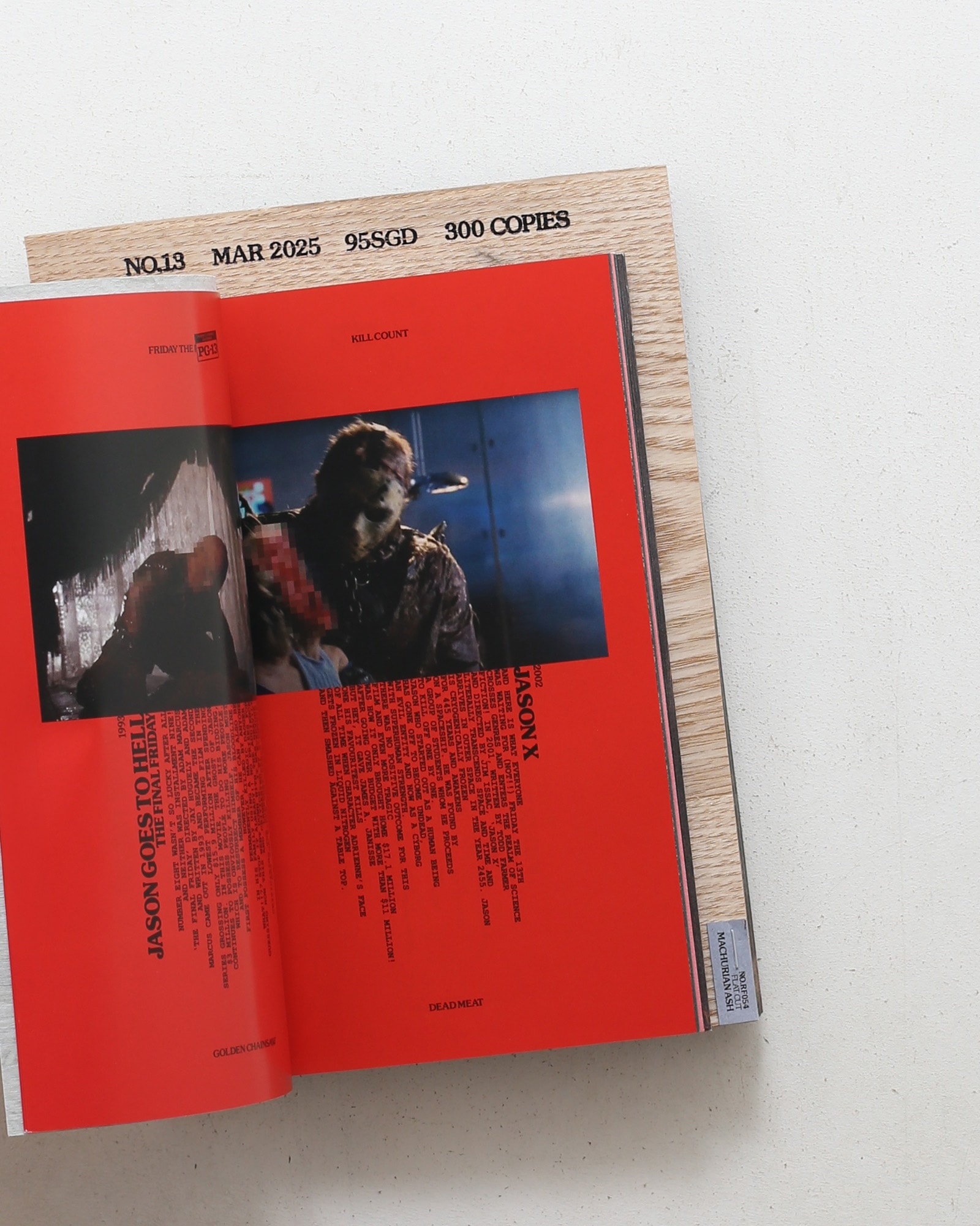 Rubbish Famzine #13 Touching Wood