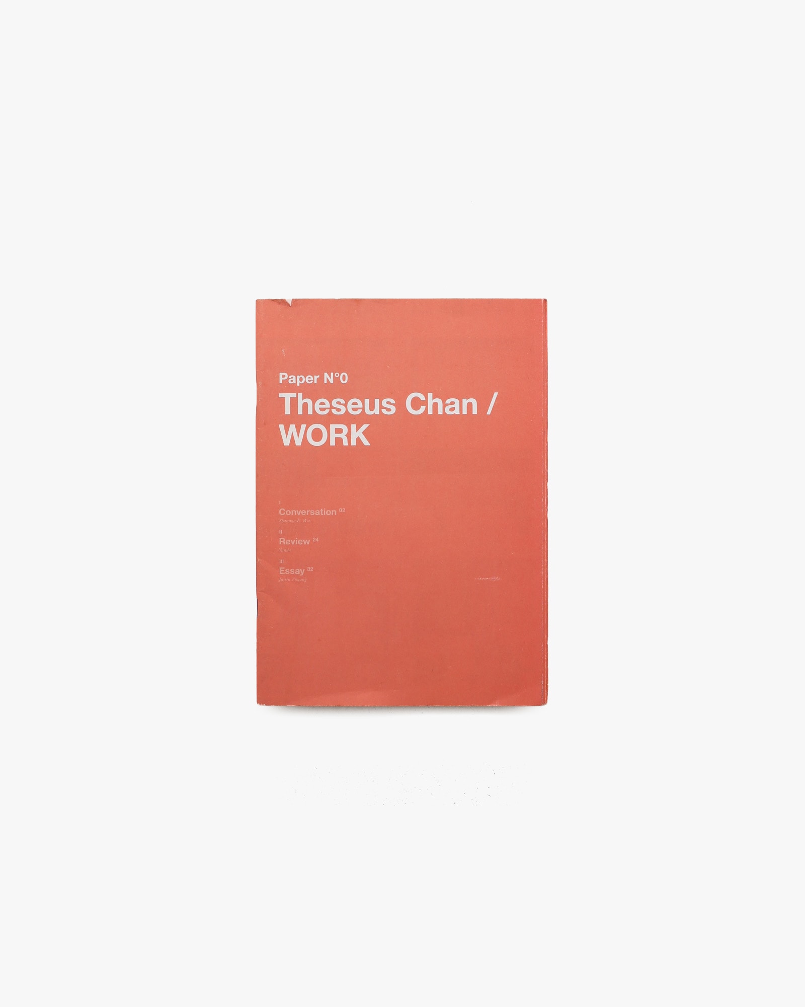 Paper No.0: Theseus Chan／WORK