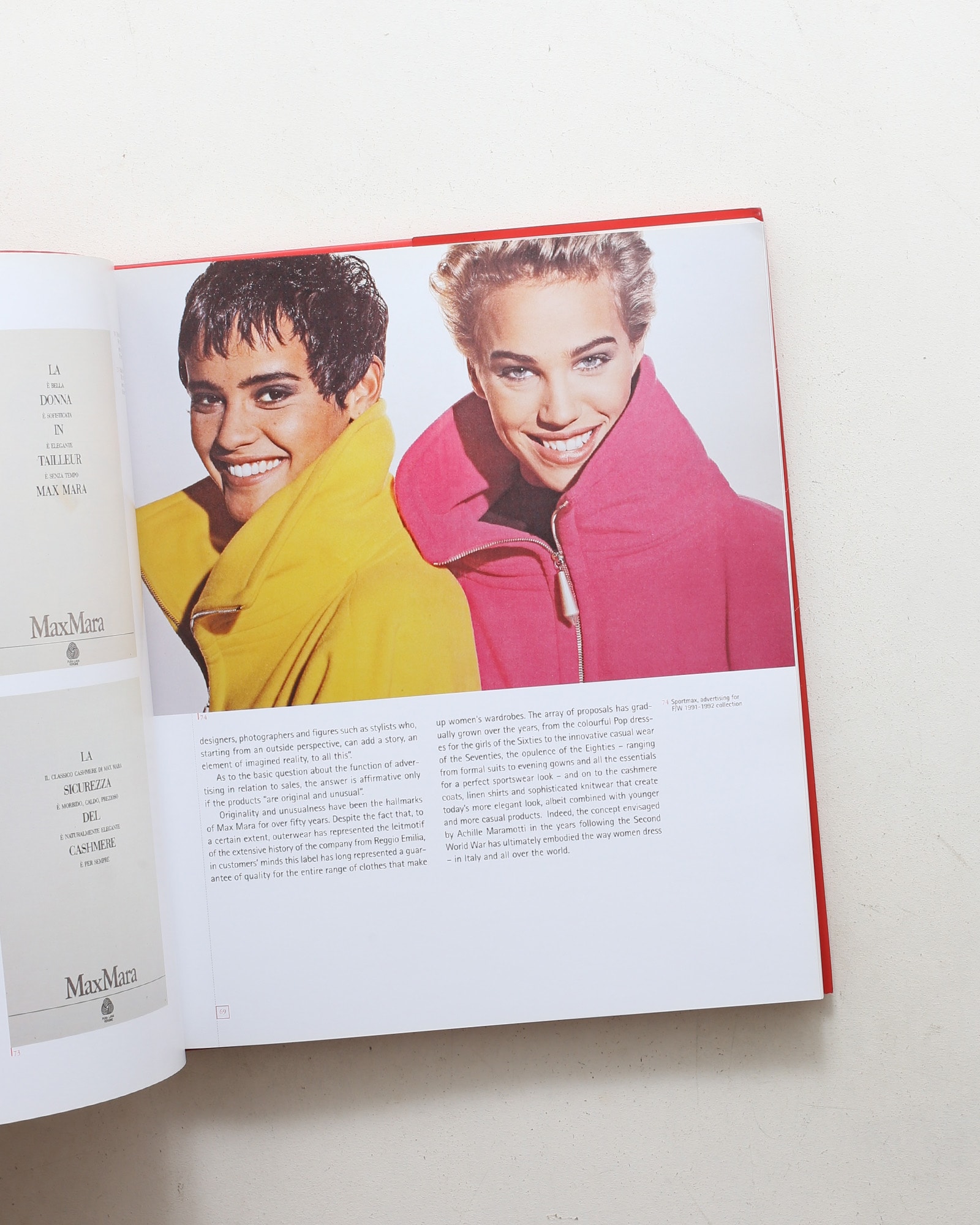Coats! Max Mara: 55 Years of Italian Fashion