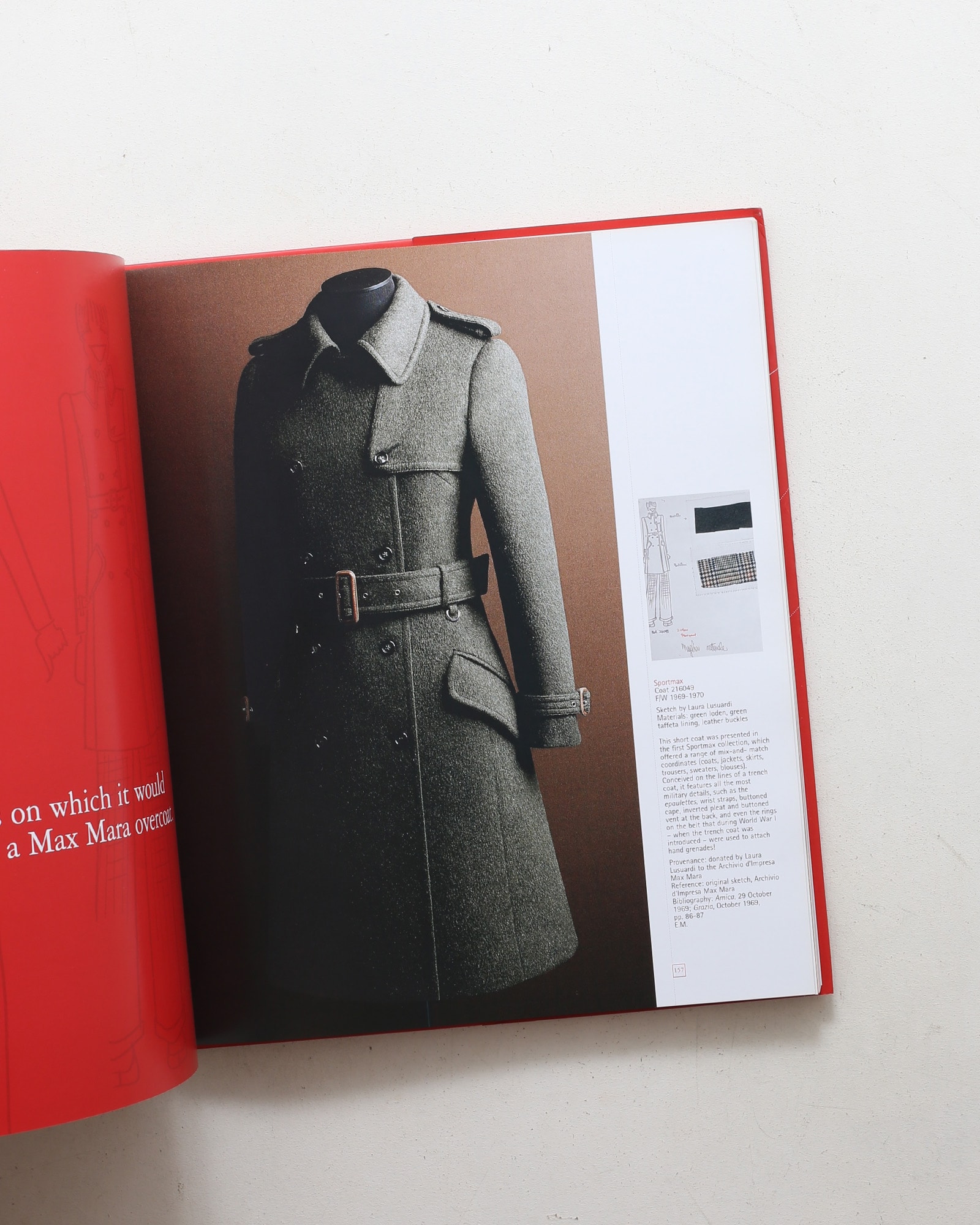 Coats! Max Mara: 55 Years of Italian Fashion