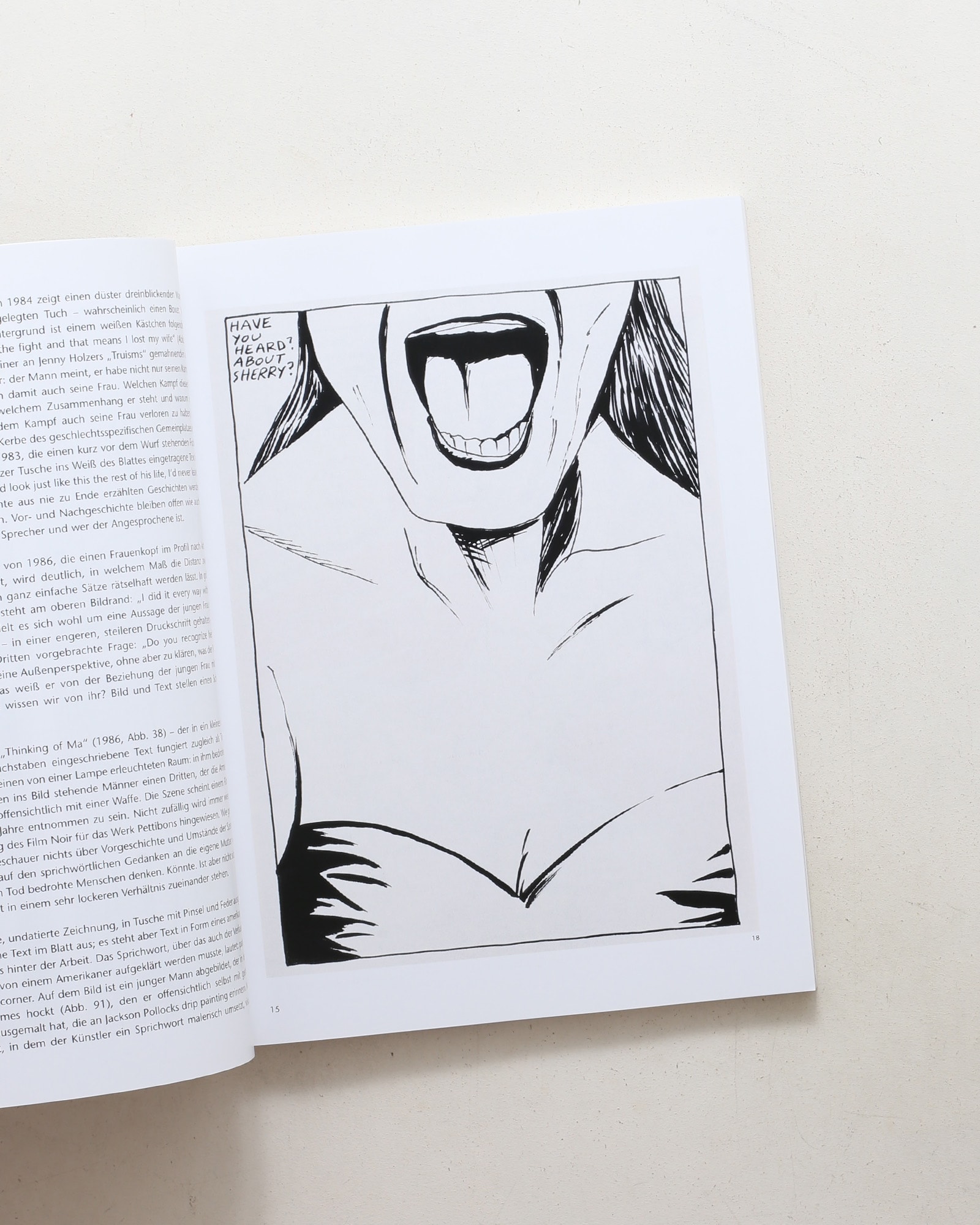 The Pages which Contain Truth are Blank | Raymond Pettibon