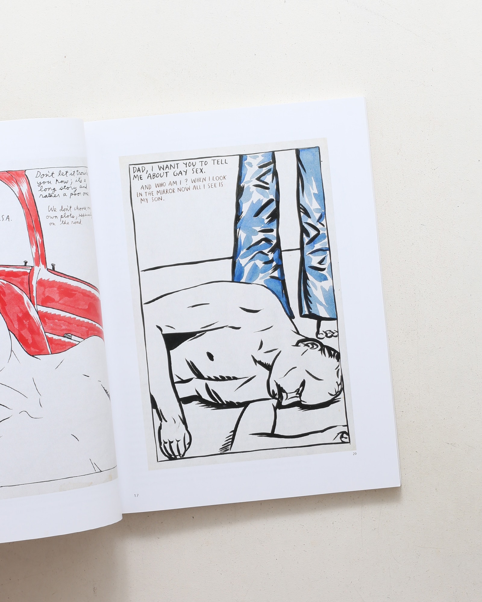 The Pages which Contain Truth are Blank | Raymond Pettibon
