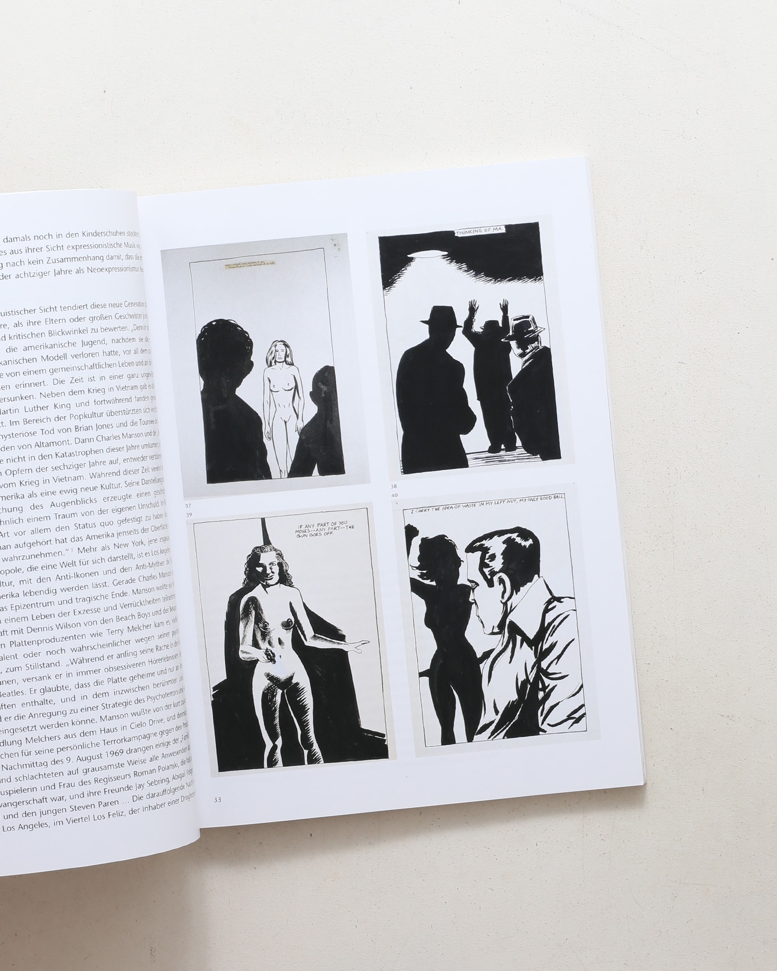 The Pages which Contain Truth are Blank | Raymond Pettibon